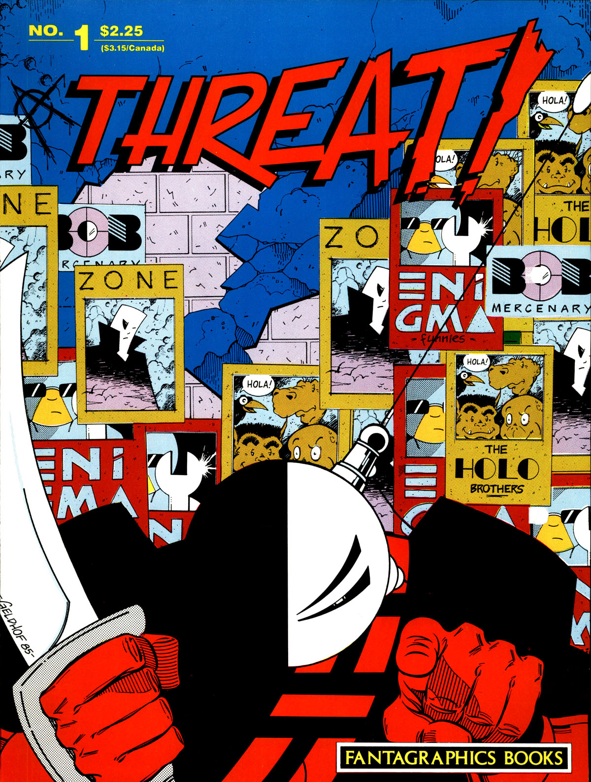 Read online Threat comic -  Issue #1 - 1