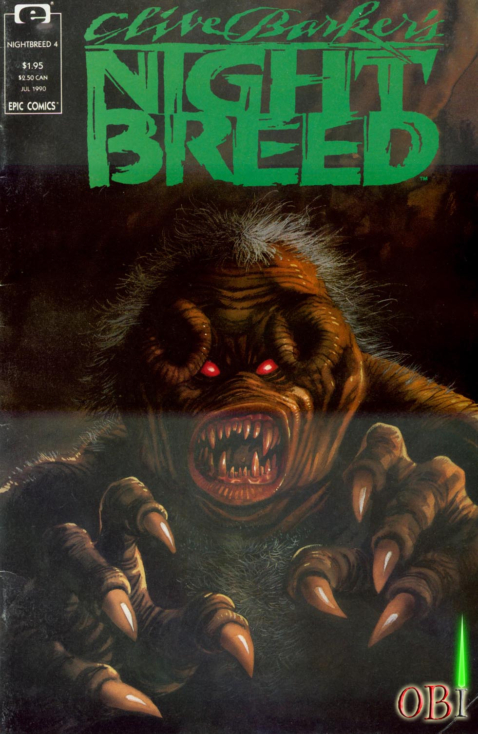 Read online Clive Barker's Night Breed (1990) comic -  Issue #4 - 1