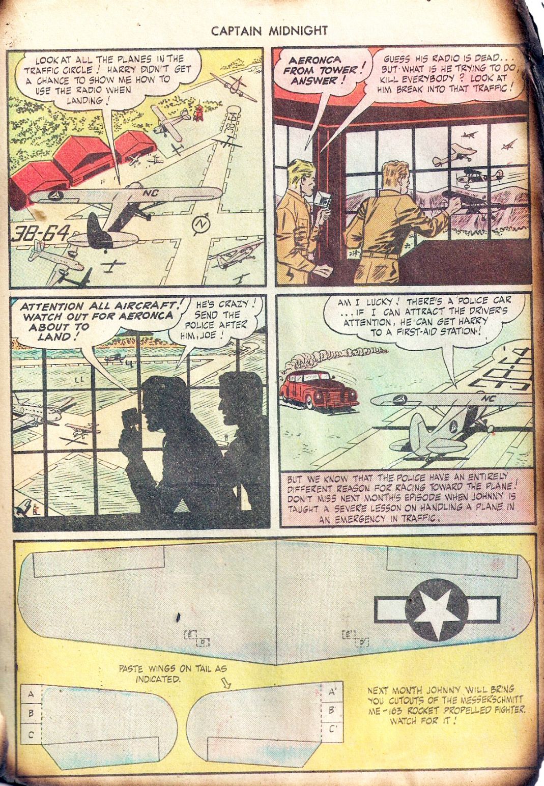 Read online Captain Midnight (1942) comic -  Issue #32 - 16