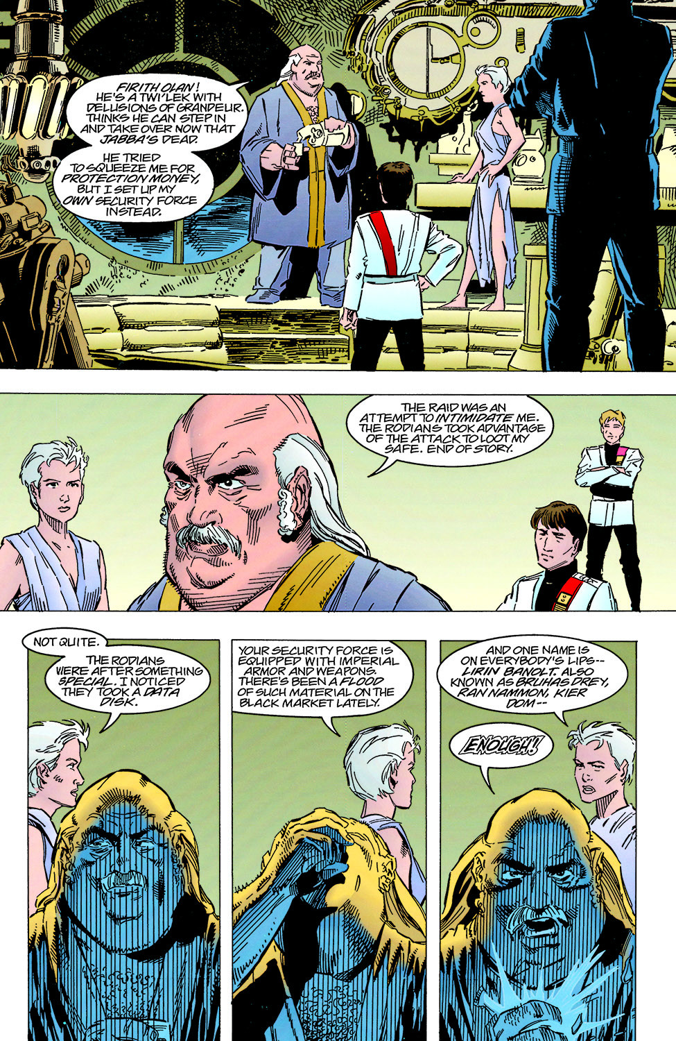 Read online Star Wars: X-Wing Rogue Squadron comic -  Issue #10 - 11