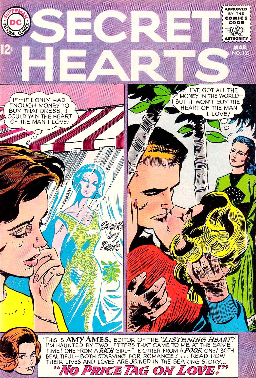 Read online Secret Hearts comic -  Issue #102 - 1