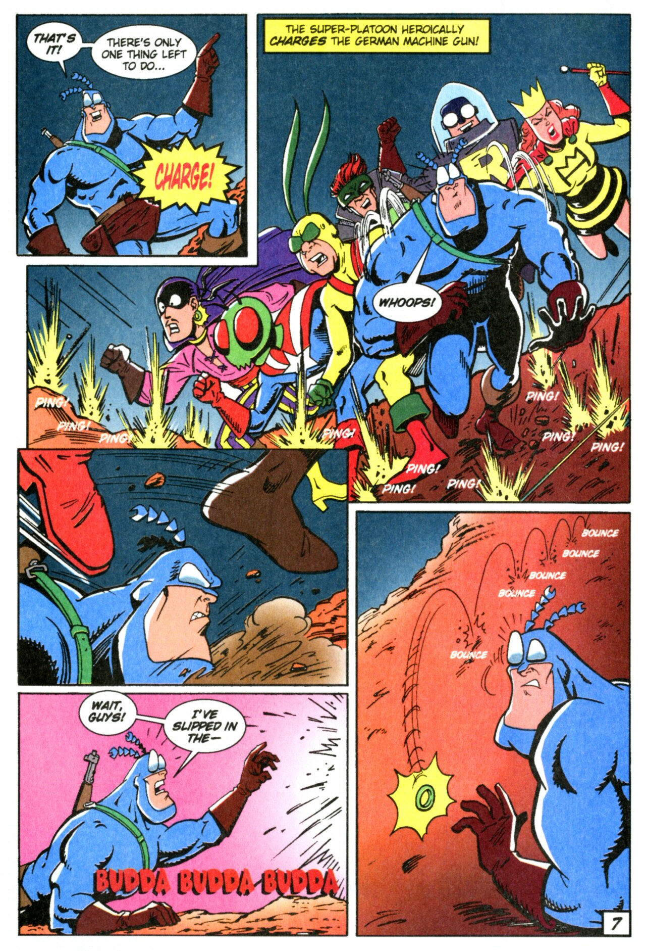Read online The Tick's Golden Age Comic comic -  Issue #1 - 21