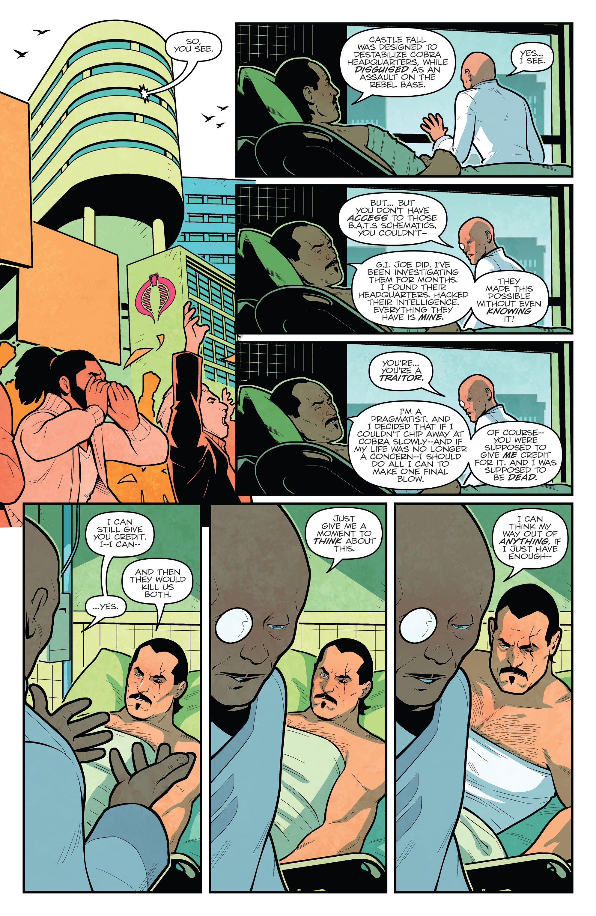 Read online G.I. Joe: Castle Fall comic -  Issue # Full - 29