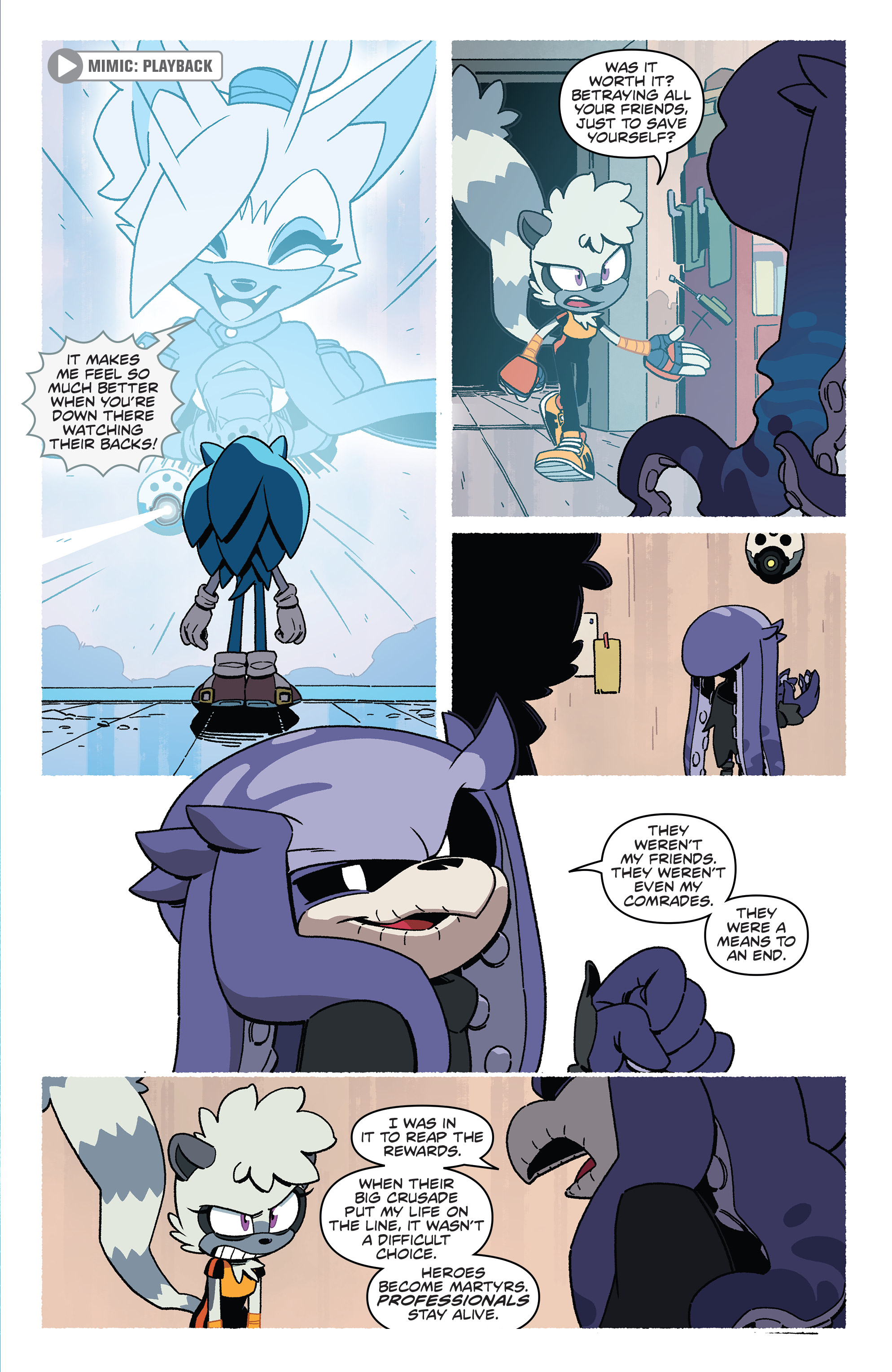 Read online Sonic the Hedgehog: Tangle & Whisper comic -  Issue #4 - 11