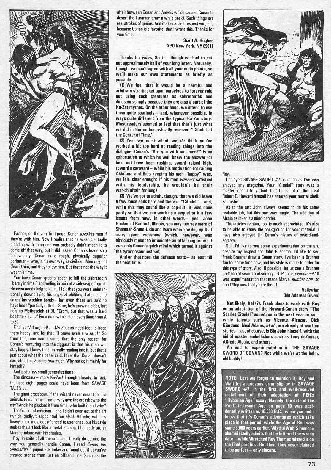 The Savage Sword Of Conan issue 9 - Page 69