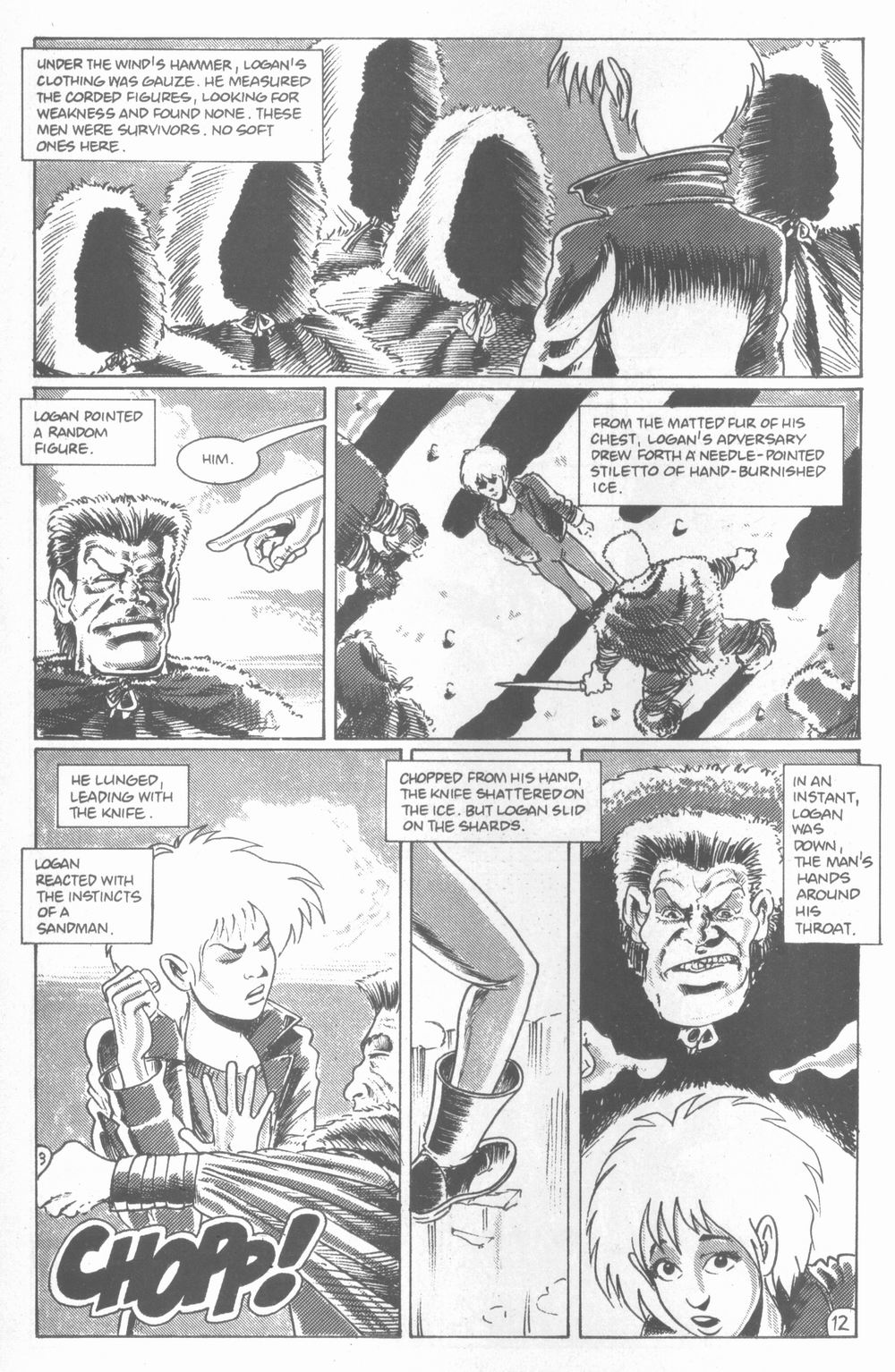 Read online Logan's Run (1990) comic -  Issue #3 - 14