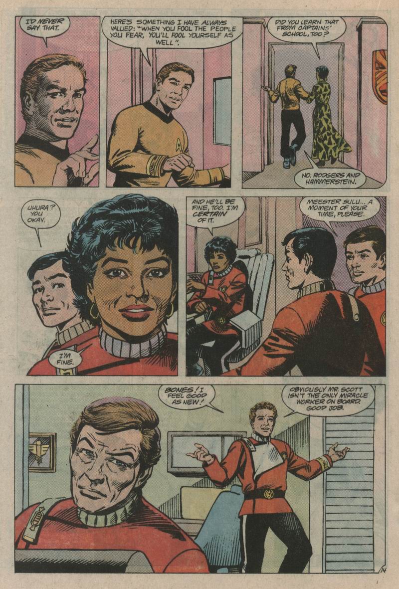 Read online Star Trek (1984) comic -  Issue #53 - 14