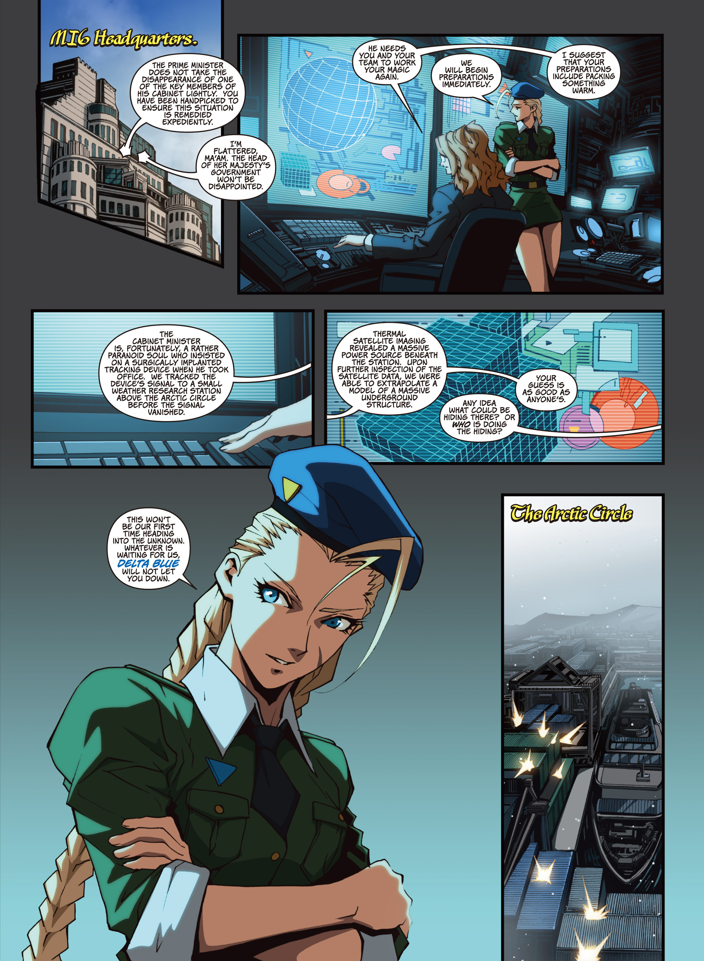 Read online Street Fighter Unlimited comic -  Issue #0 - 11