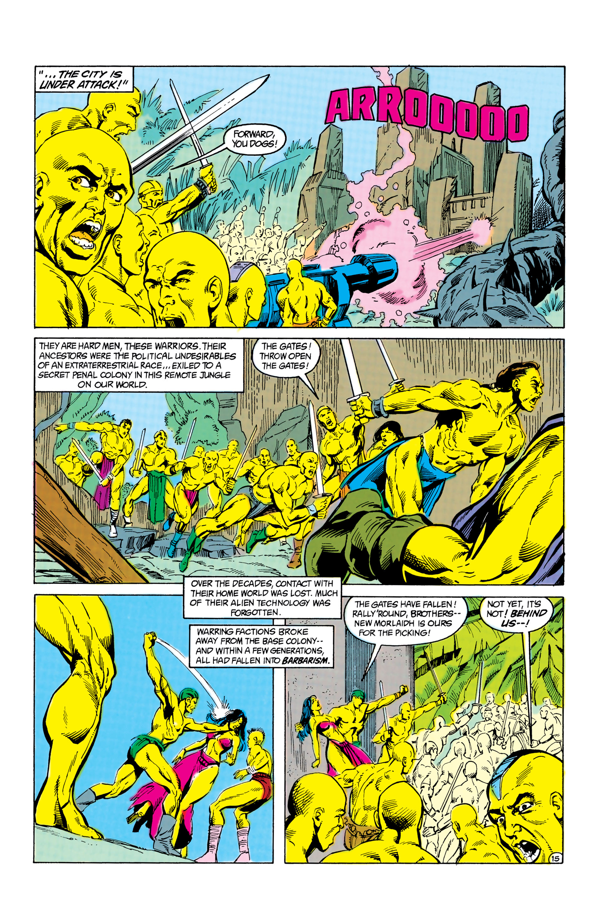 Read online Secret Origins (1986) comic -  Issue #29 - 16