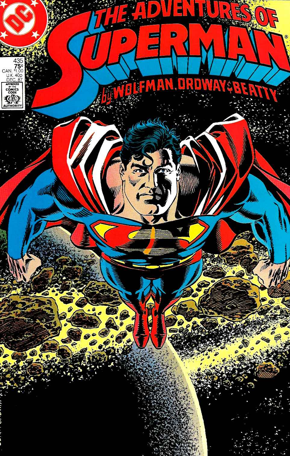 Read online Adventures of Superman (1987) comic -  Issue #435 - 1