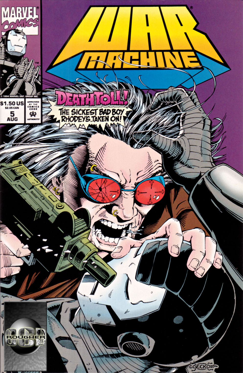 Read online War Machine (1994) comic -  Issue #5 - 1