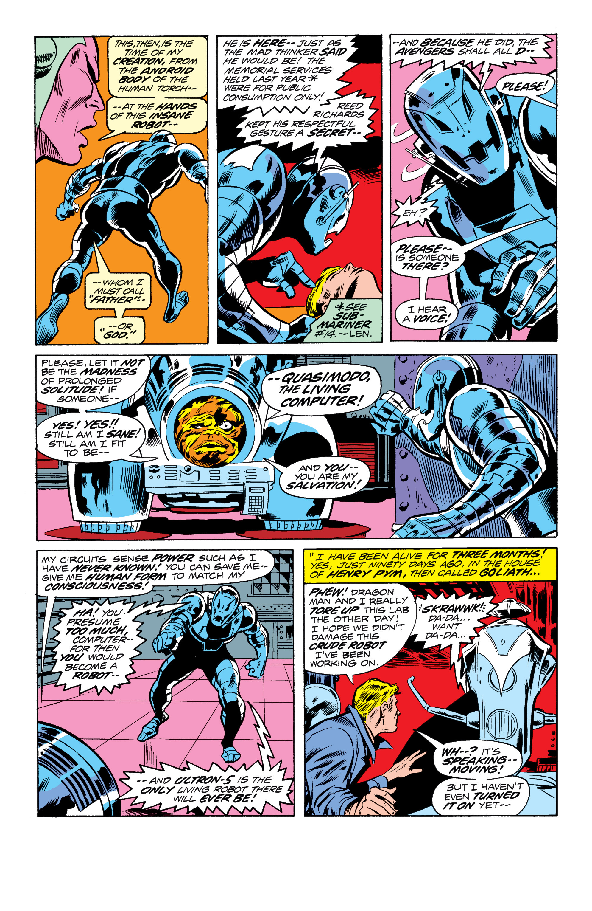 Read online The Avengers (1963) comic -  Issue #135 - 3