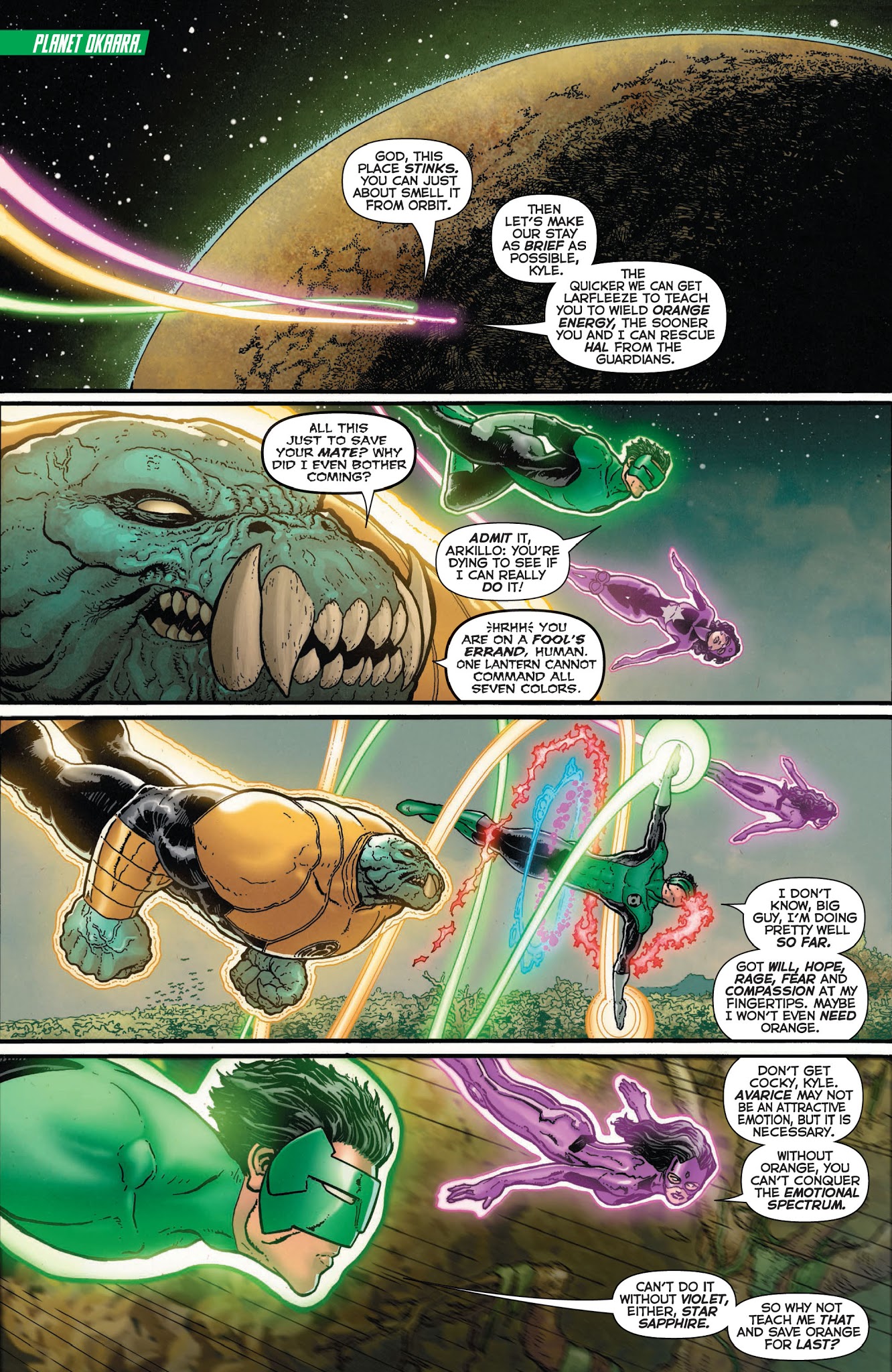 Read online Green Lantern: Rise of the Third Army comic -  Issue # TPB - 171