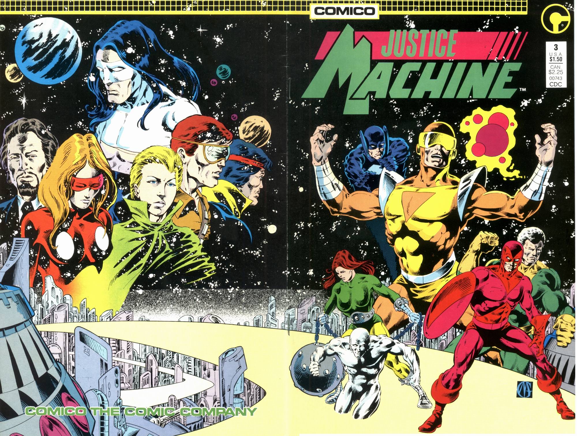 Read online Justice Machine comic -  Issue #3 - 1