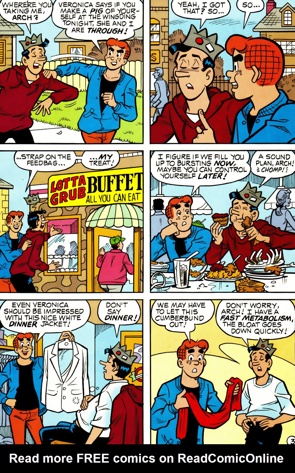 Read online Archie's Pal Jughead Comics comic -  Issue #169 - 3