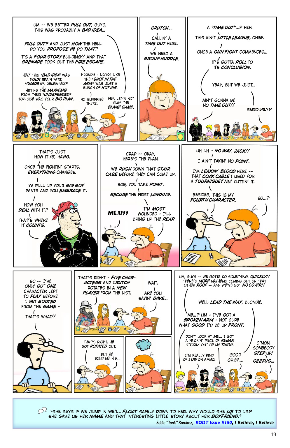 Read online Knights of the Dinner Table comic -  Issue #199 - 21