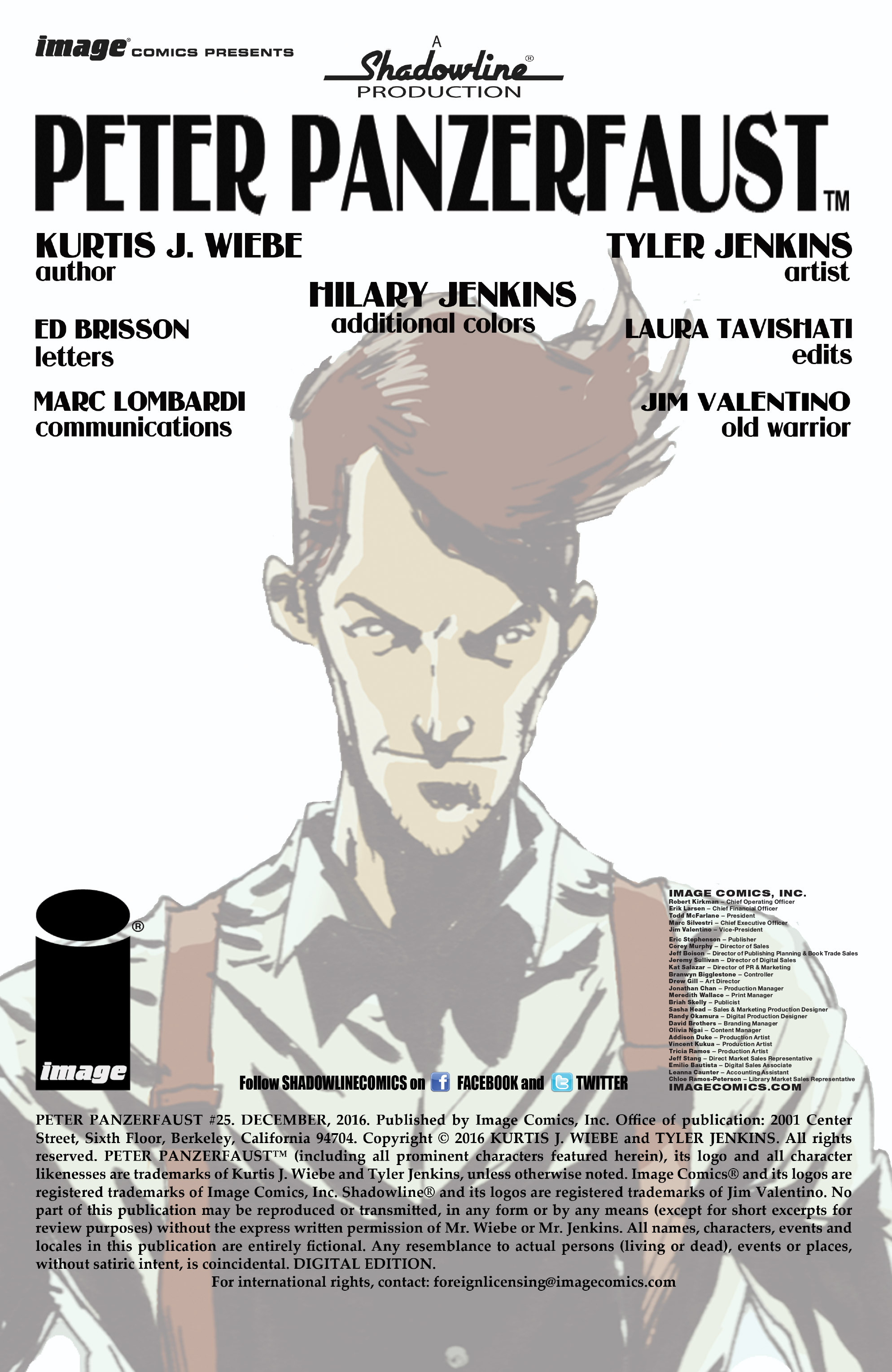 Read online Peter Panzerfaust comic -  Issue #25 - 2
