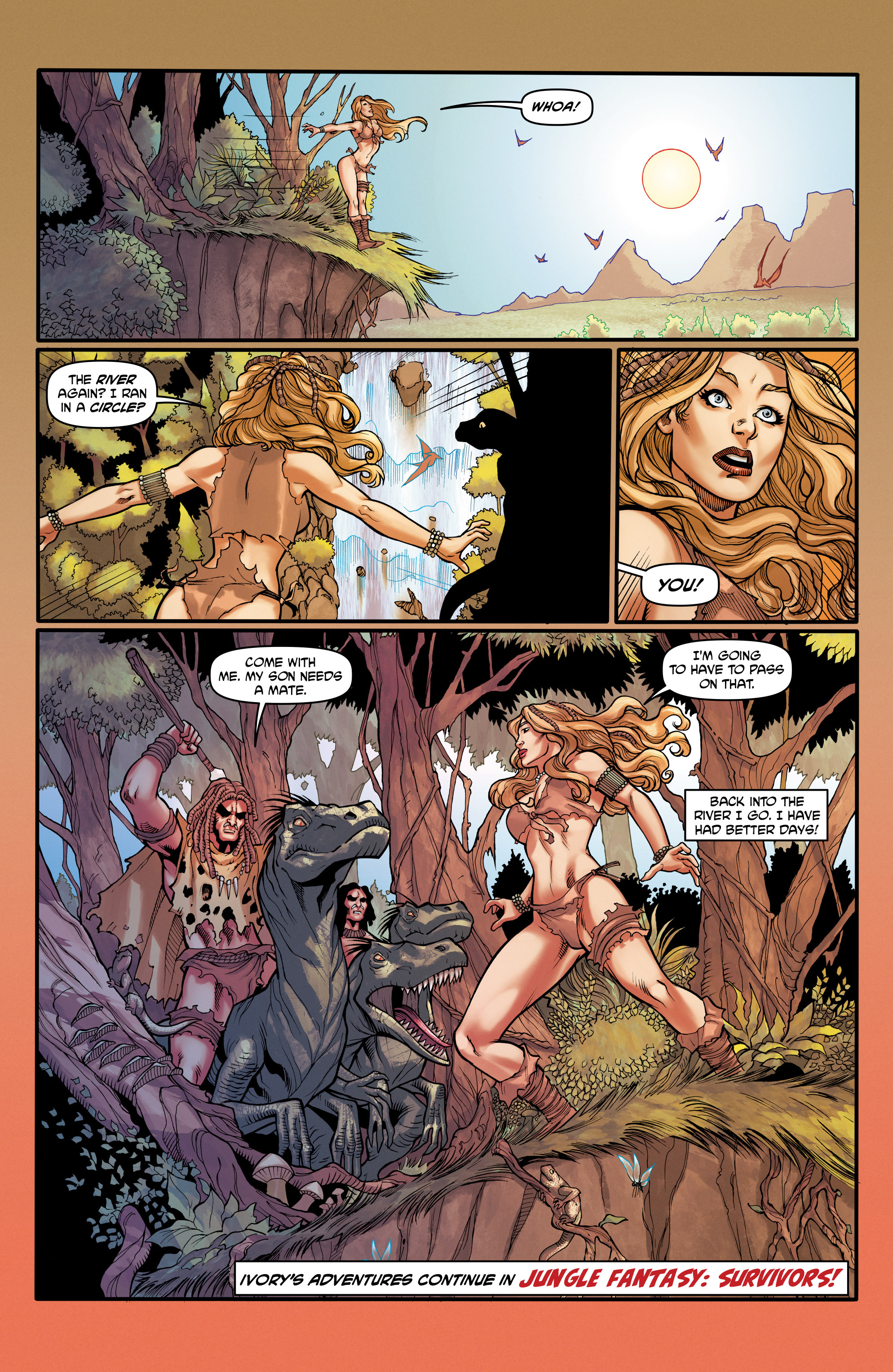 Read online Jungle Fantasy: Ivory comic -  Issue #8 - 24