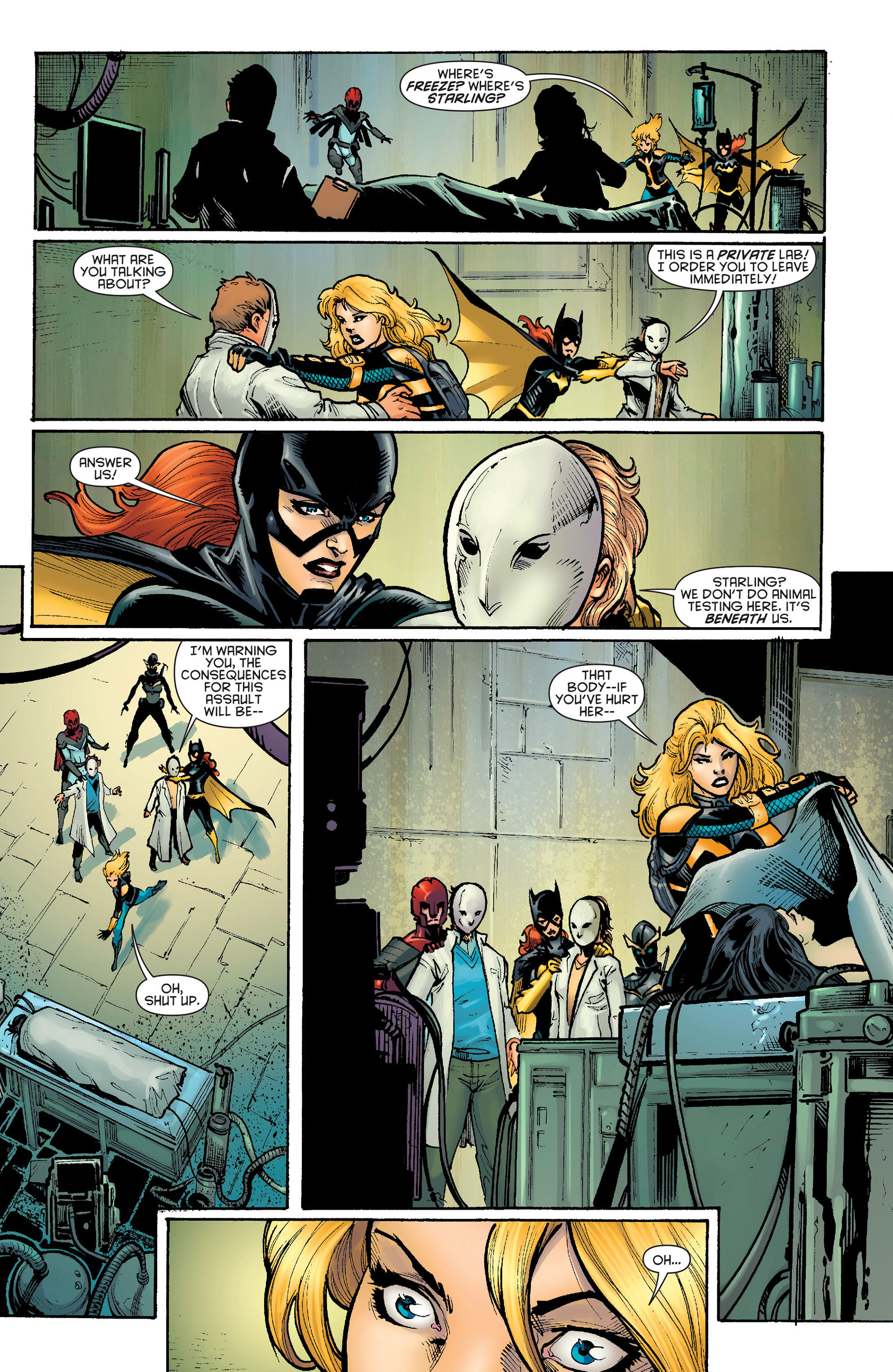 Read online Birds of Prey (2011) comic -  Issue #19 - 14