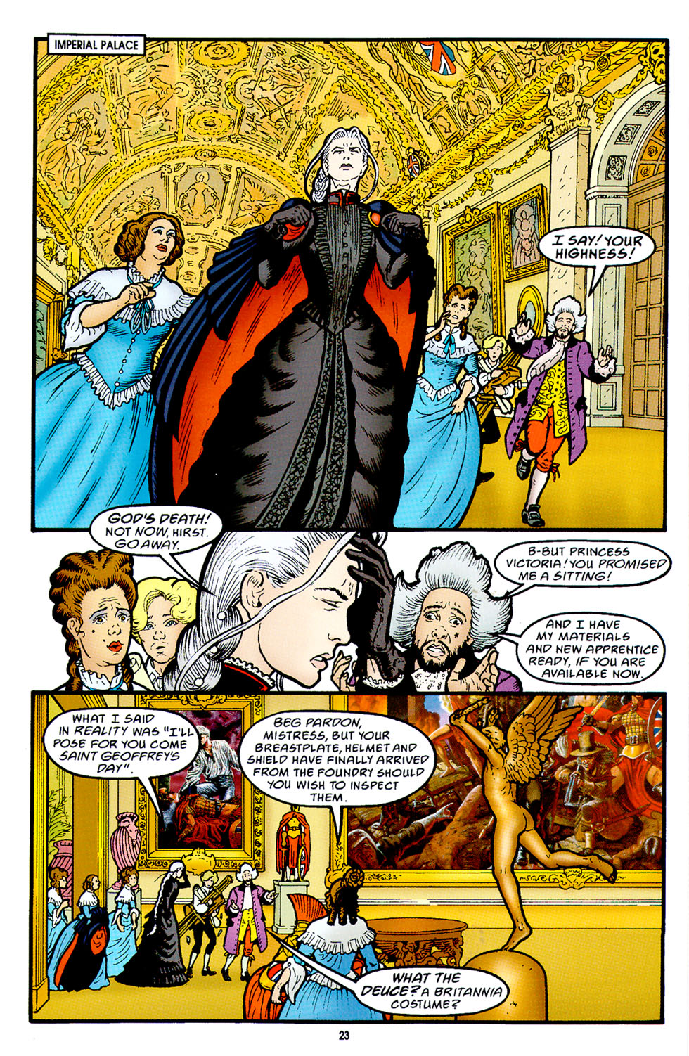 Read online Heart of Empire comic -  Issue #1 - 25