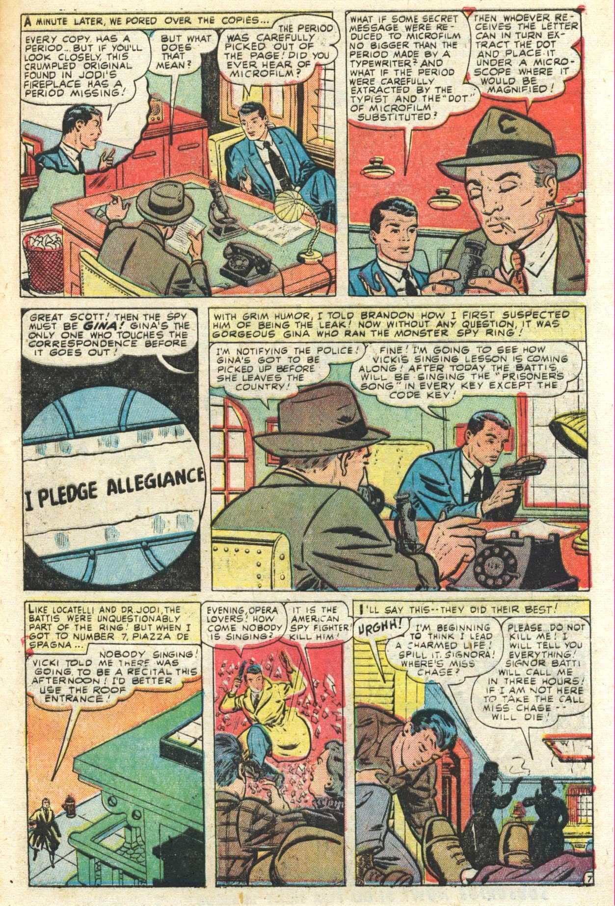 Read online Spy Fighters comic -  Issue #3 - 9