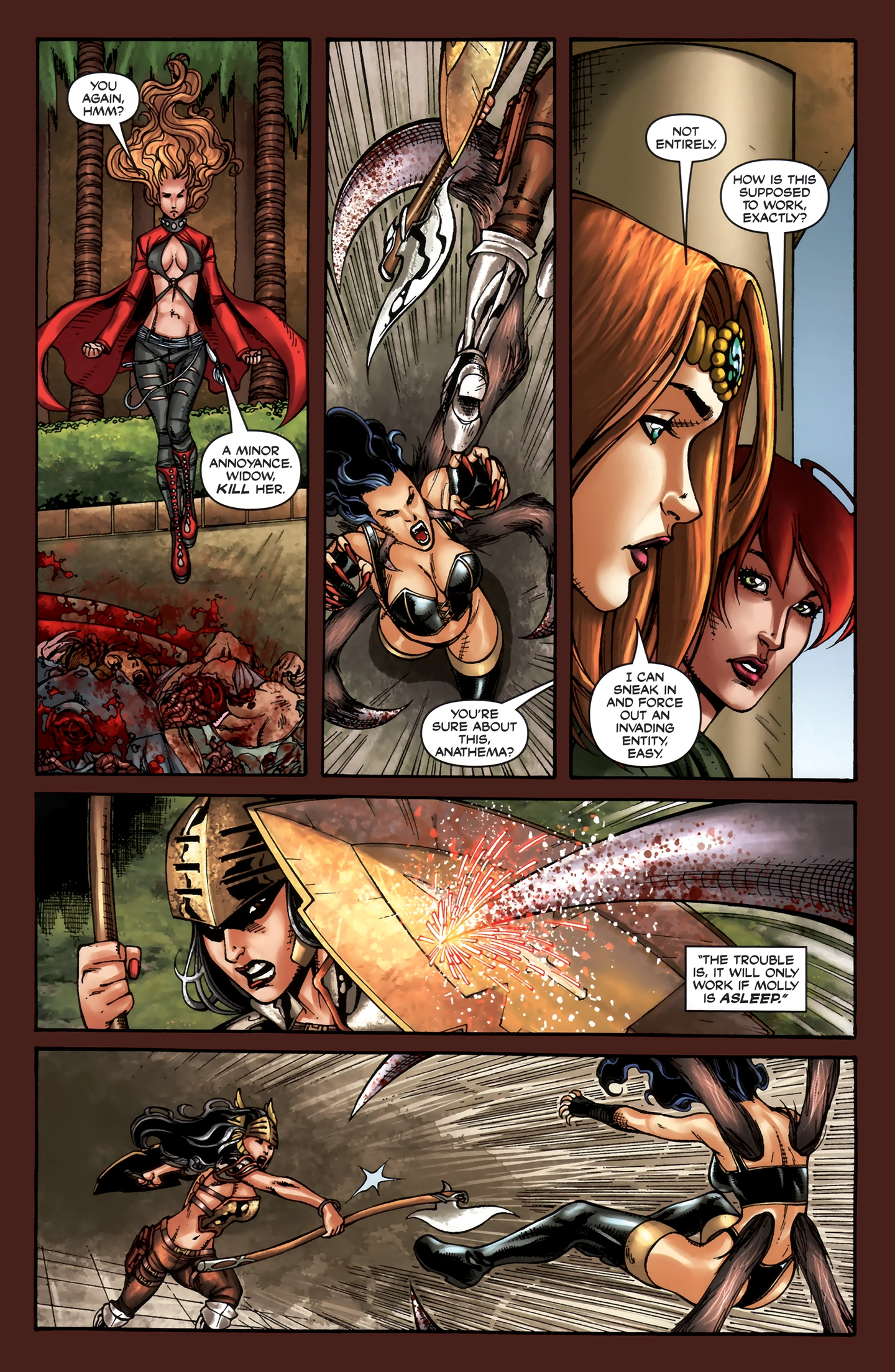 Read online War Goddess comic -  Issue #3 - 15