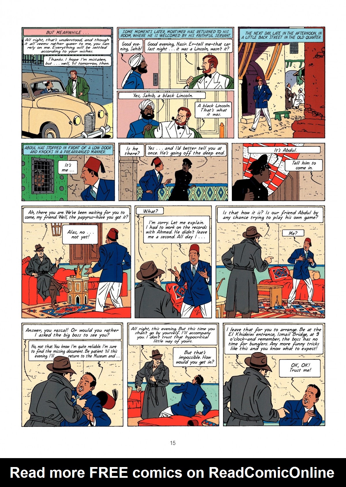 Read online Blake & Mortimer comic -  Issue #2 - 17