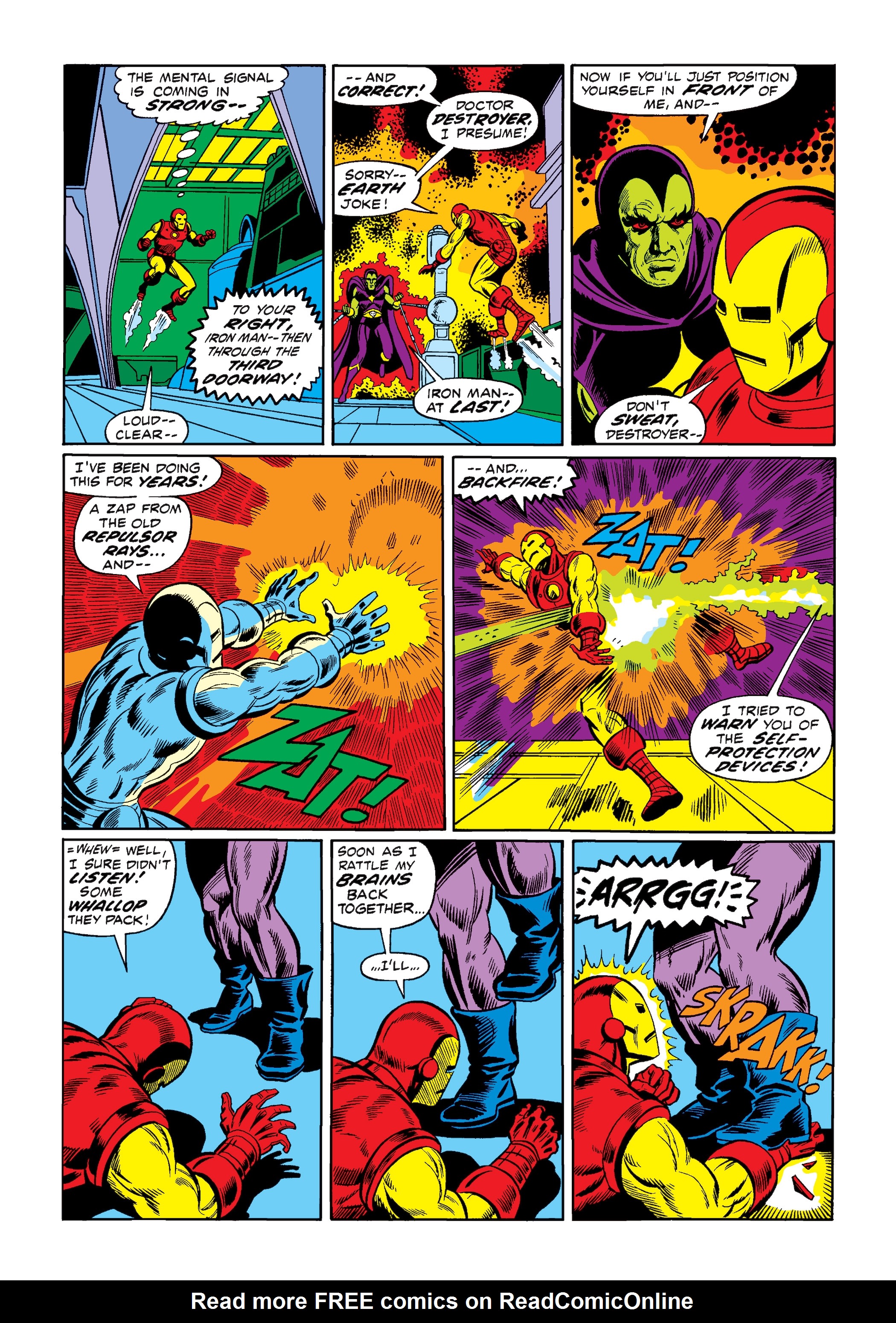 Read online Marvel Masterworks: Captain Marvel comic -  Issue # TPB 3 (Part 1) - 82