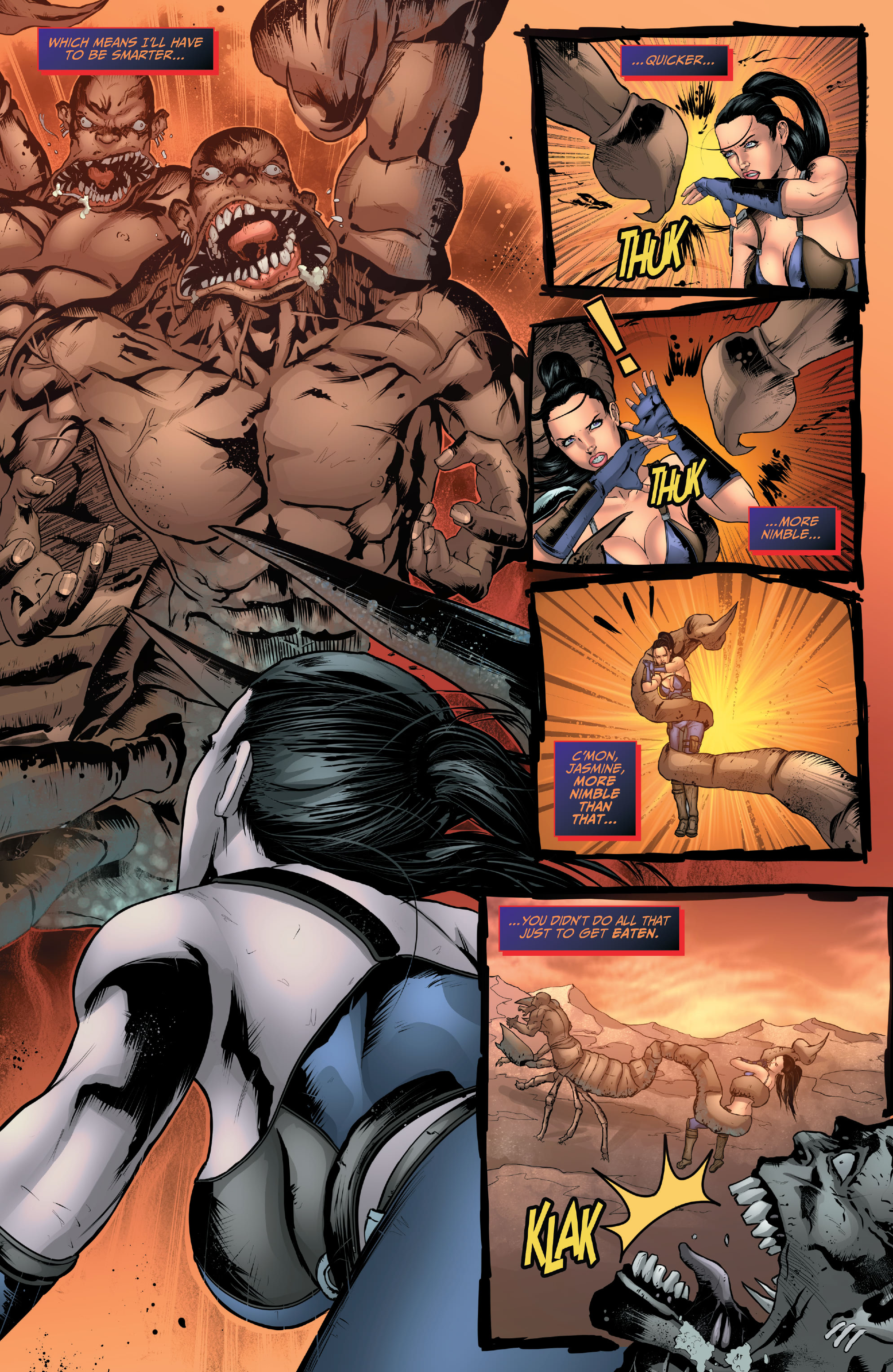 Read online Myths & Legends Quarterly: Jasmine comic -  Issue # Full - 12