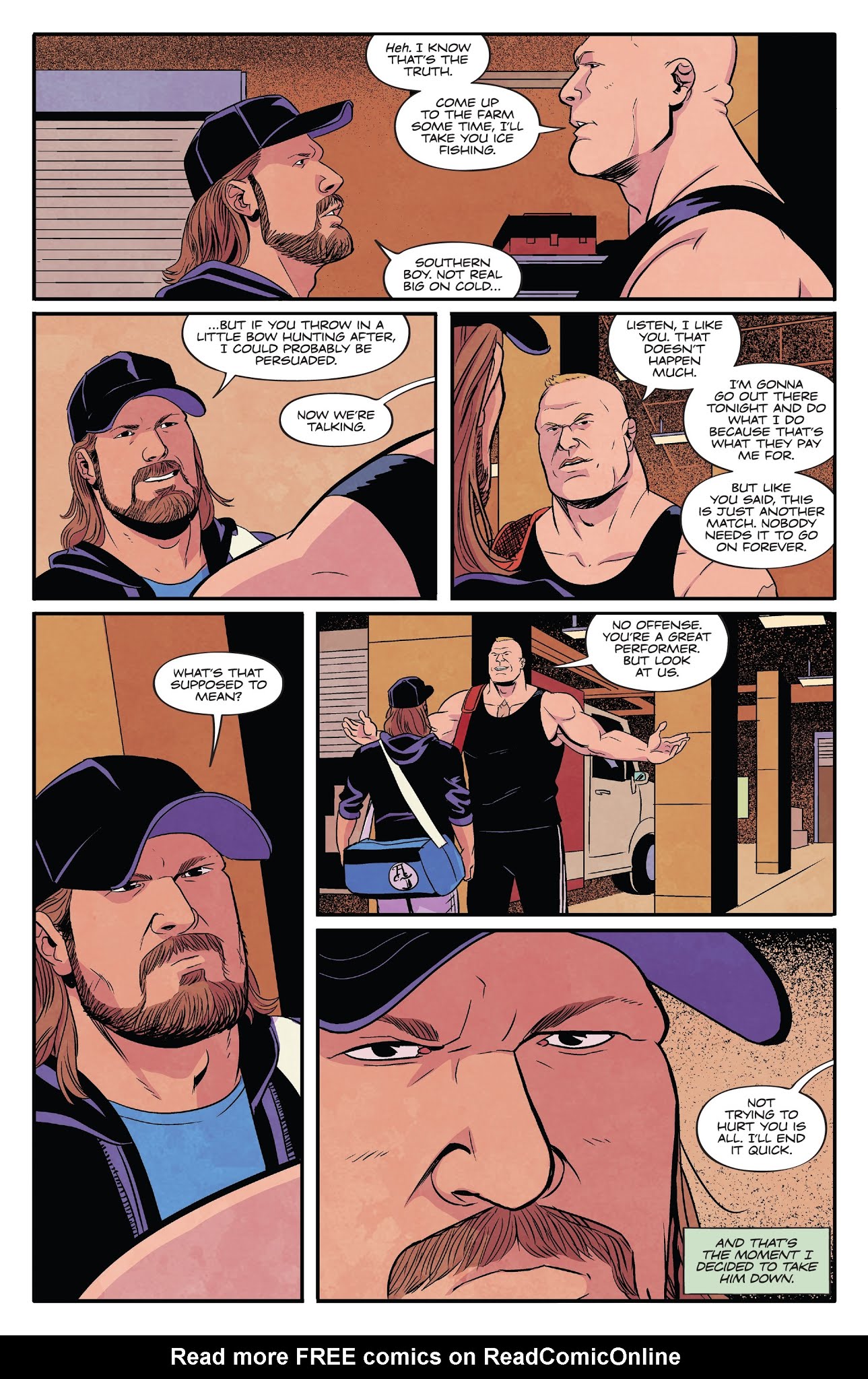 Read online WWE comic -  Issue #23 - 15