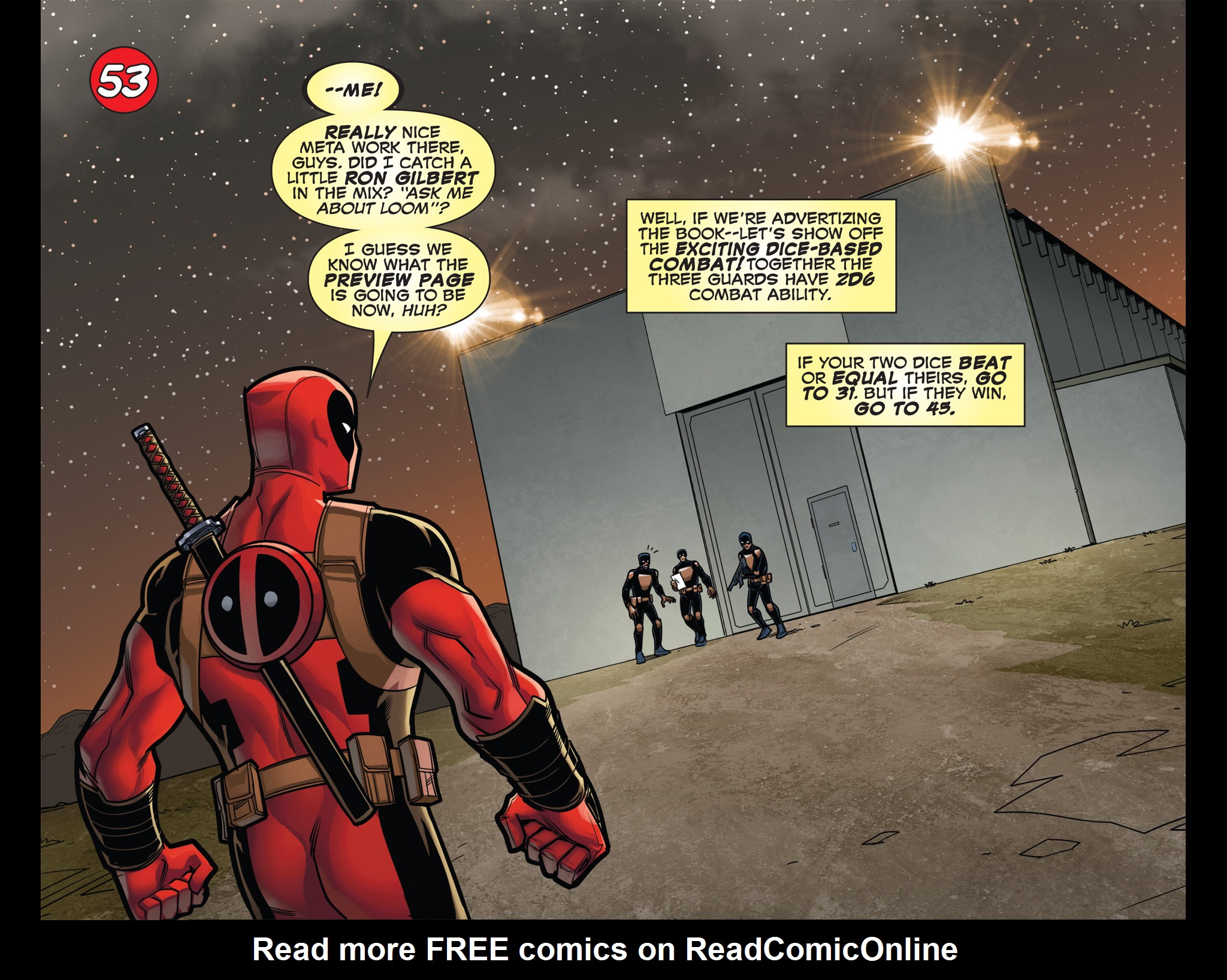 Read online You Are Deadpool comic -  Issue #1 - 57