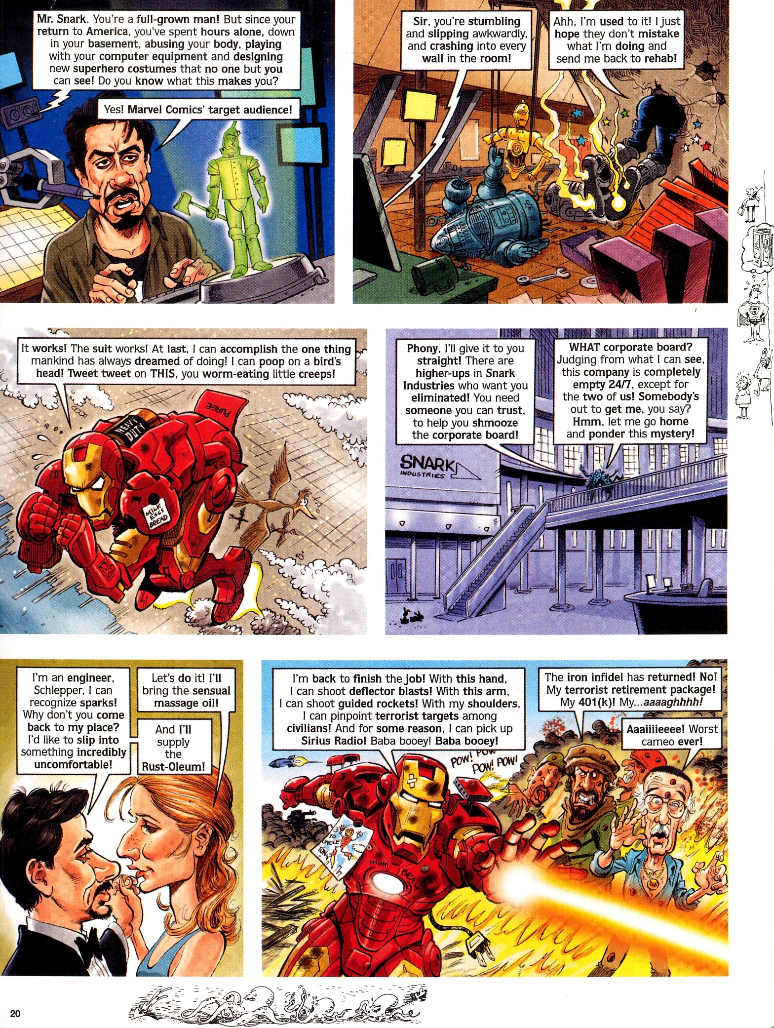 Read online MAD comic -  Issue #492 - 20