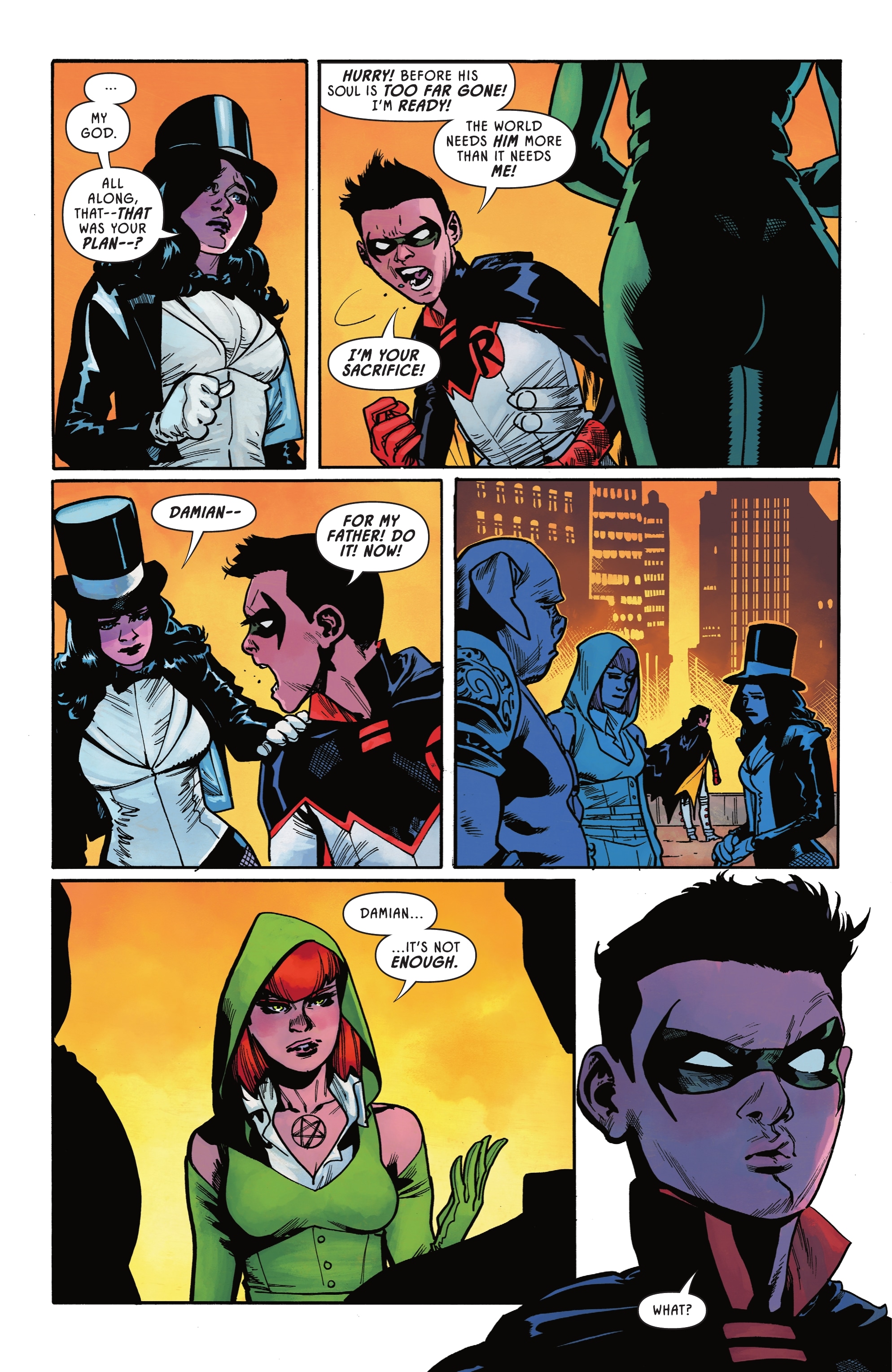 Read online Batman vs. Robin comic -  Issue #5 - 32