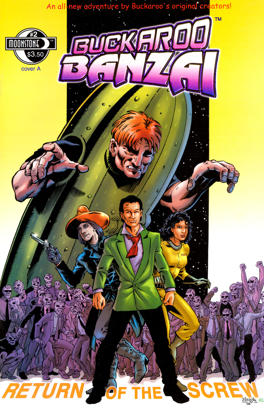 Read online Buckaroo Banzai: Return of the Screw (2006) comic -  Issue #2 - 1