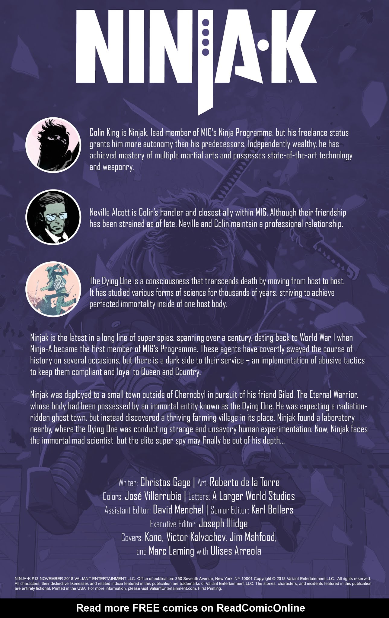 Read online Ninja-K comic -  Issue #13 - 2