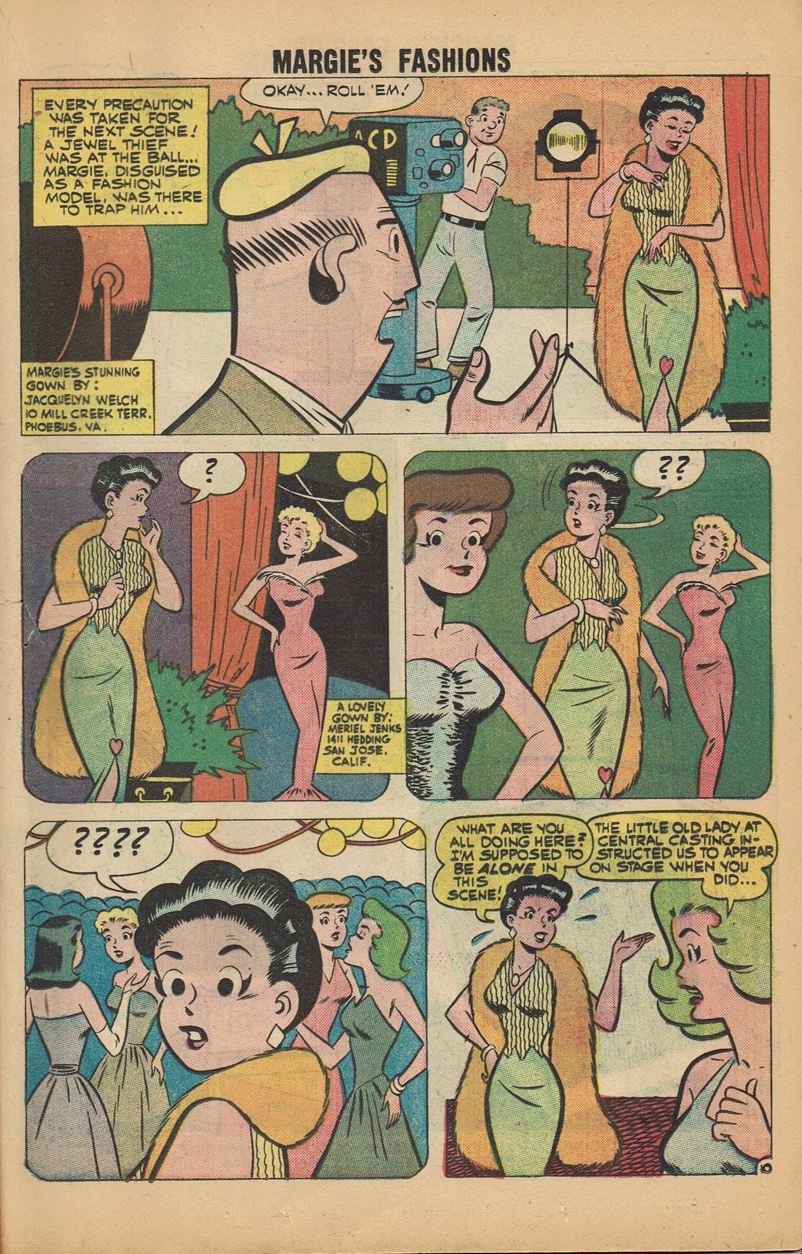 Read online My Little Margie's Fashions comic -  Issue #4 - 17