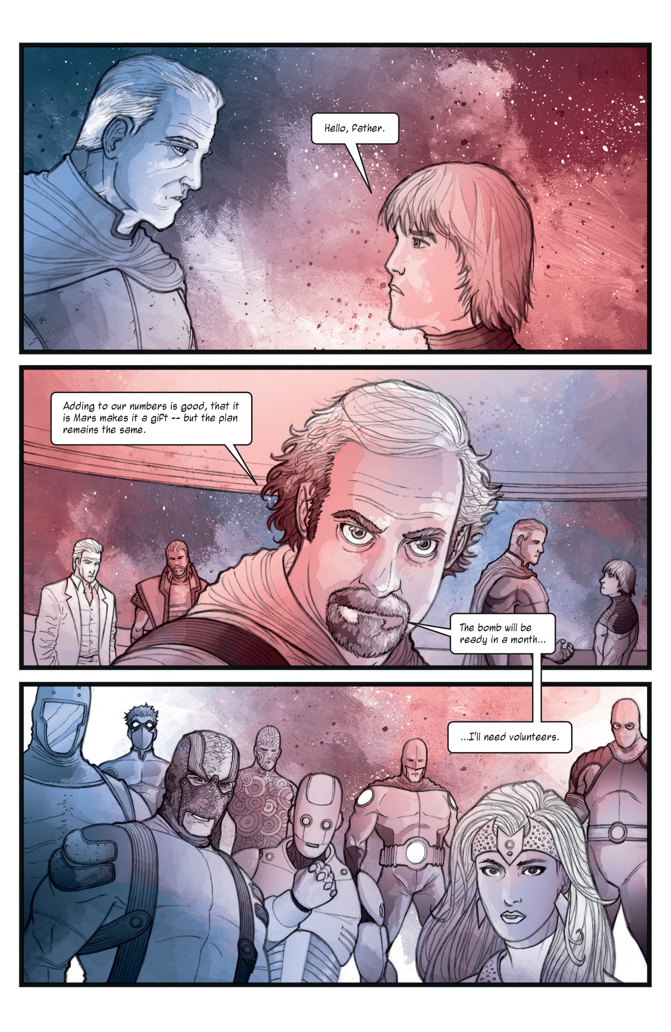 Read online A Red Mass For Mars comic -  Issue #2 - 22