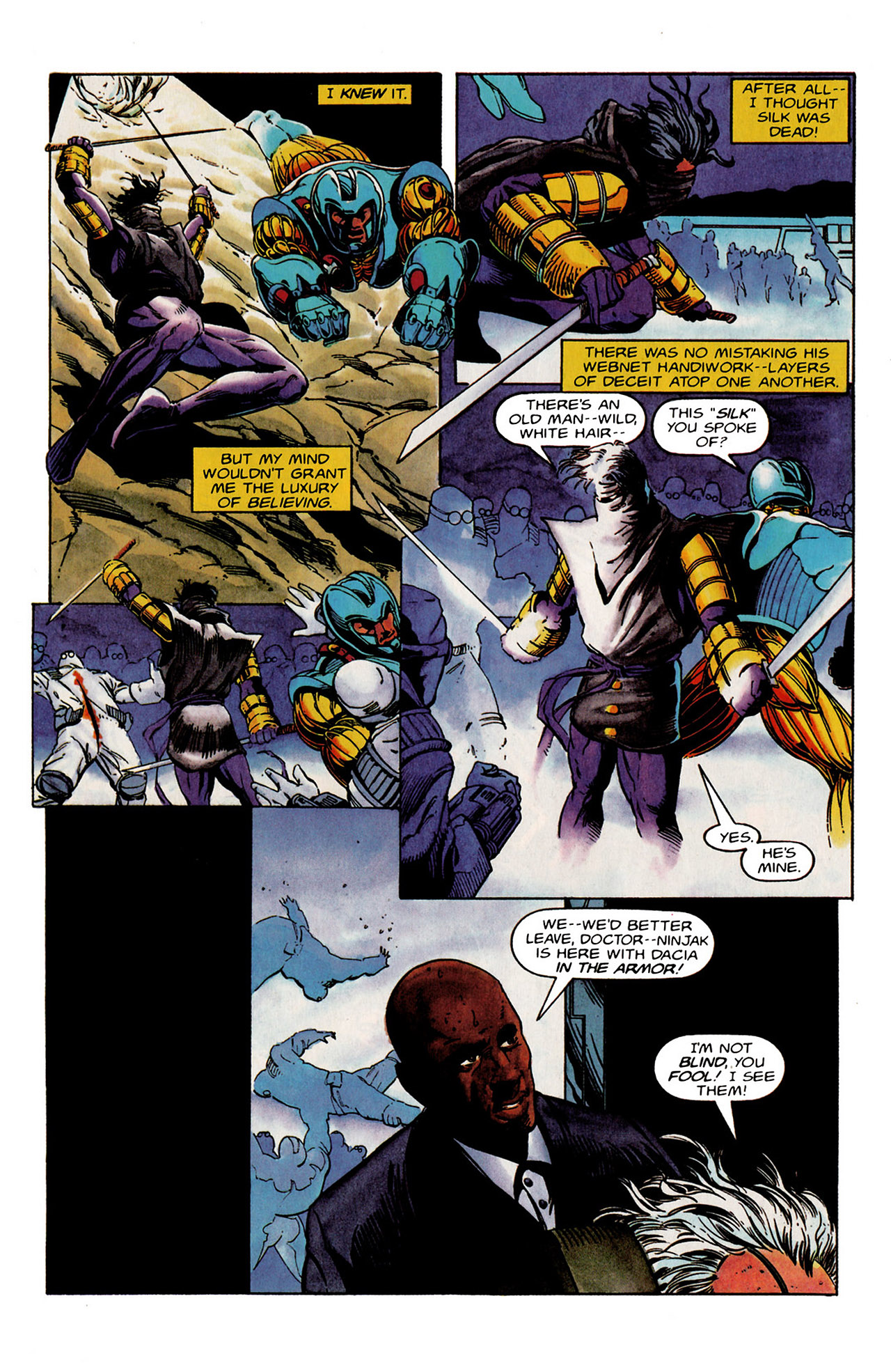 Read online Ninjak (1994) comic -  Issue #6 - 14