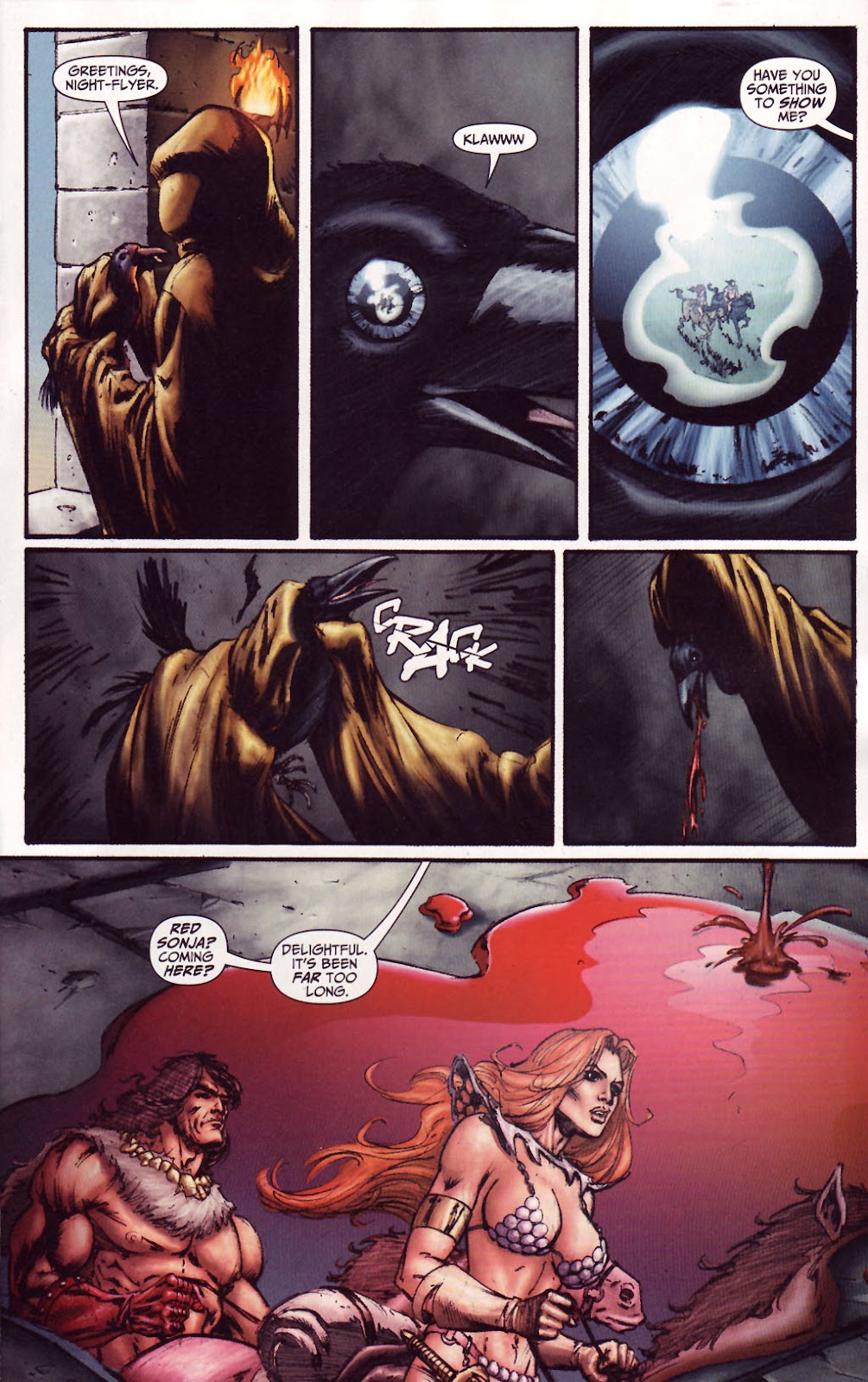 Red Sonja / Claw The Unconquered: Devil's Hands issue TPB - Page 14