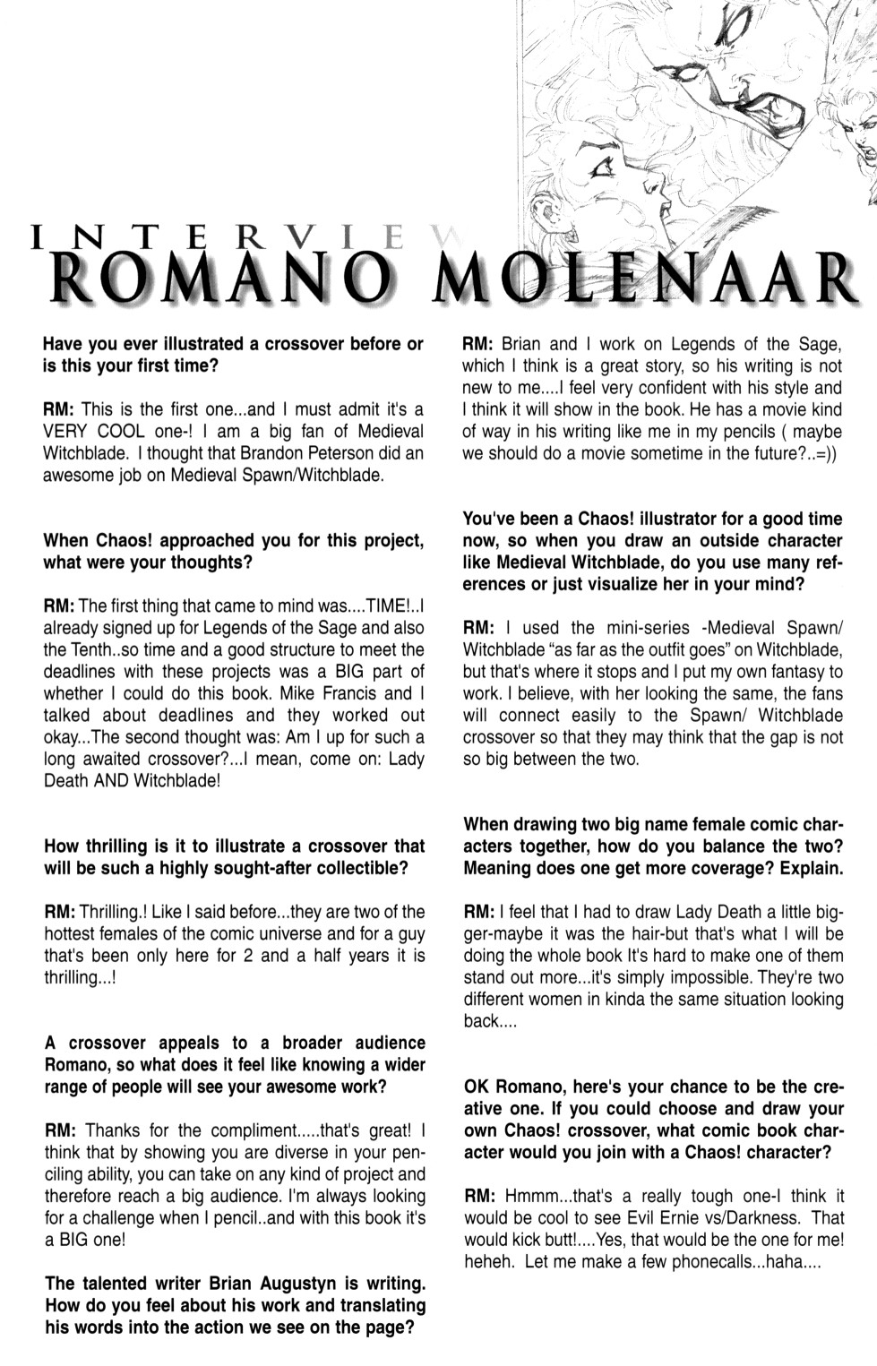 Read online Lady Death/Medieval Witchblade comic -  Issue # _Preview - 20