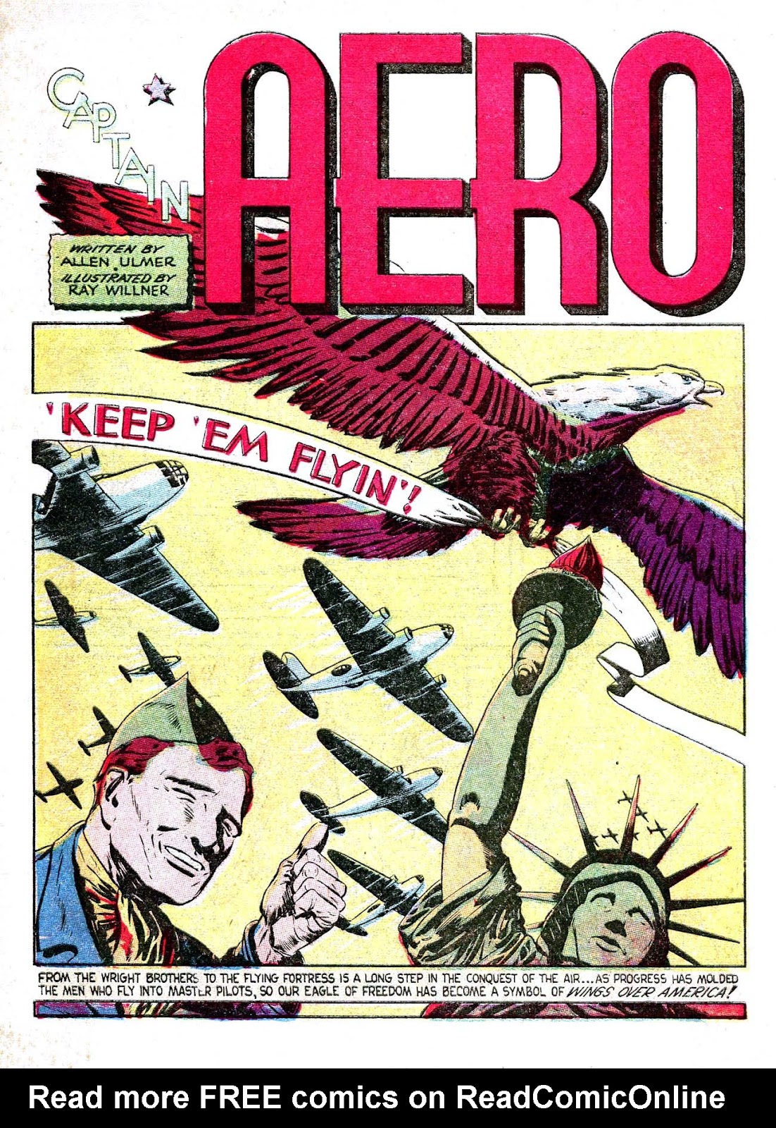Captain Aero Comics issue 1 - Page 2