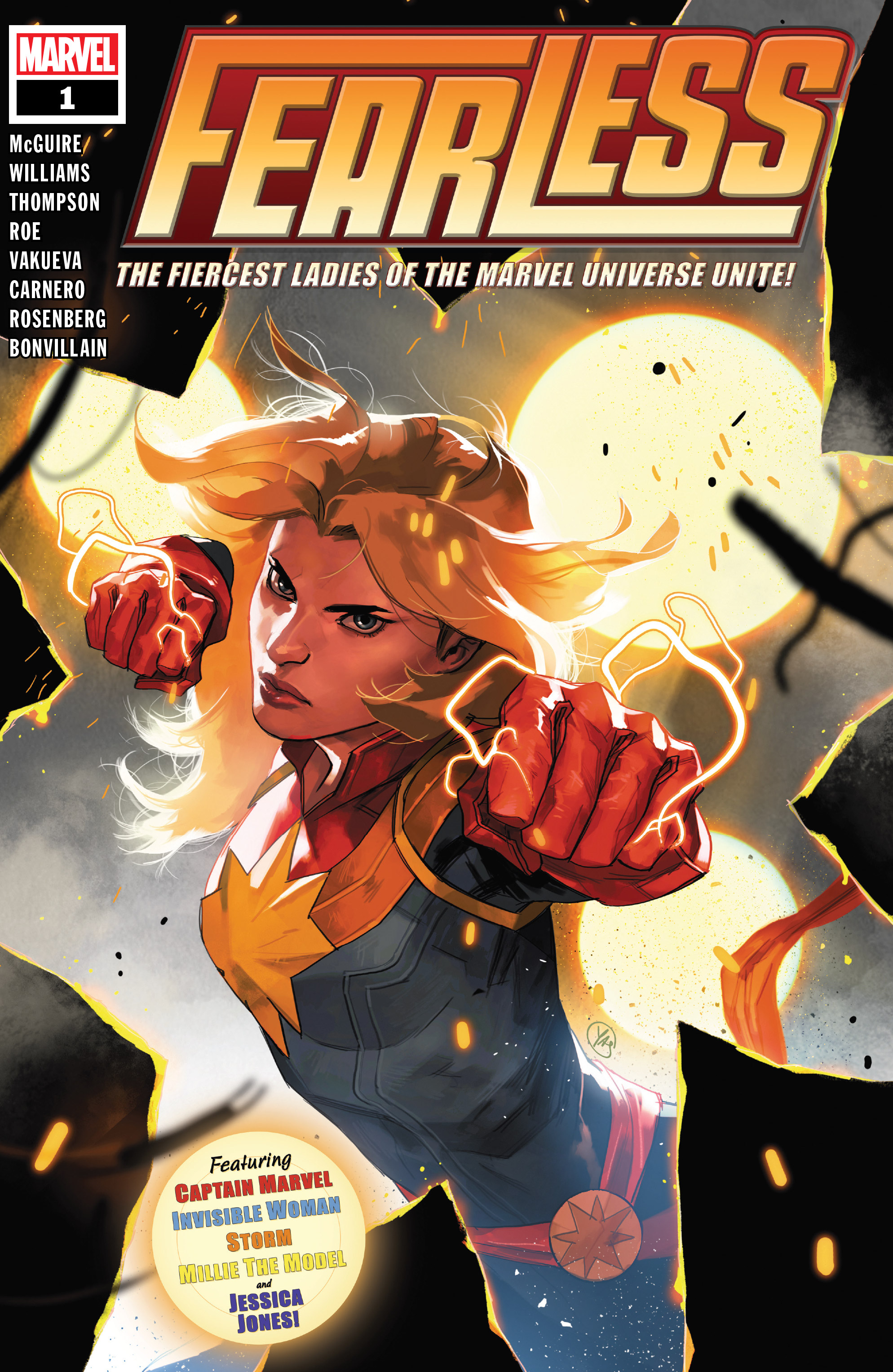 Read online Fearless comic -  Issue #1 - 1