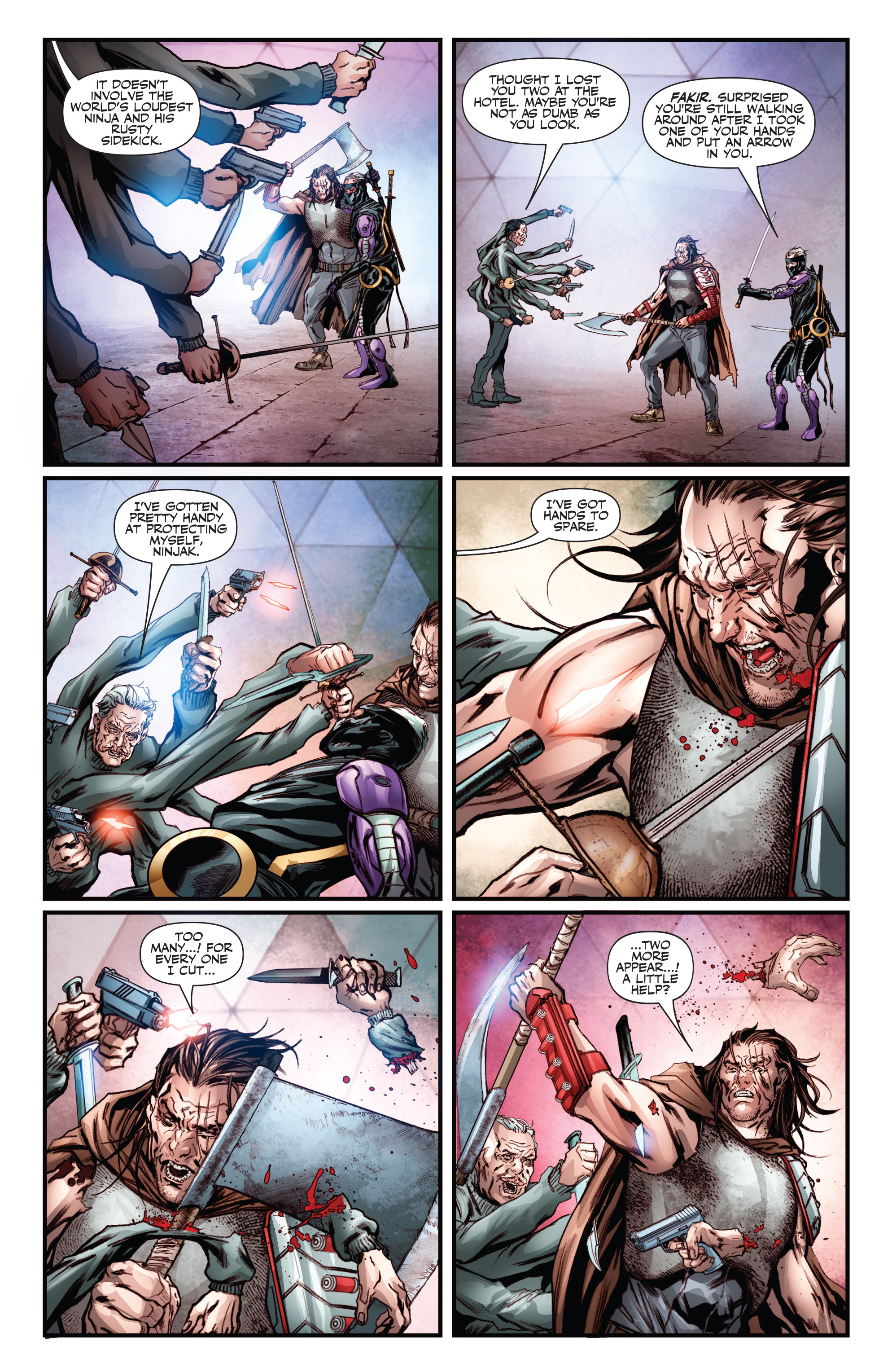 Read online Ninjak (2015) comic -  Issue #19 - 17