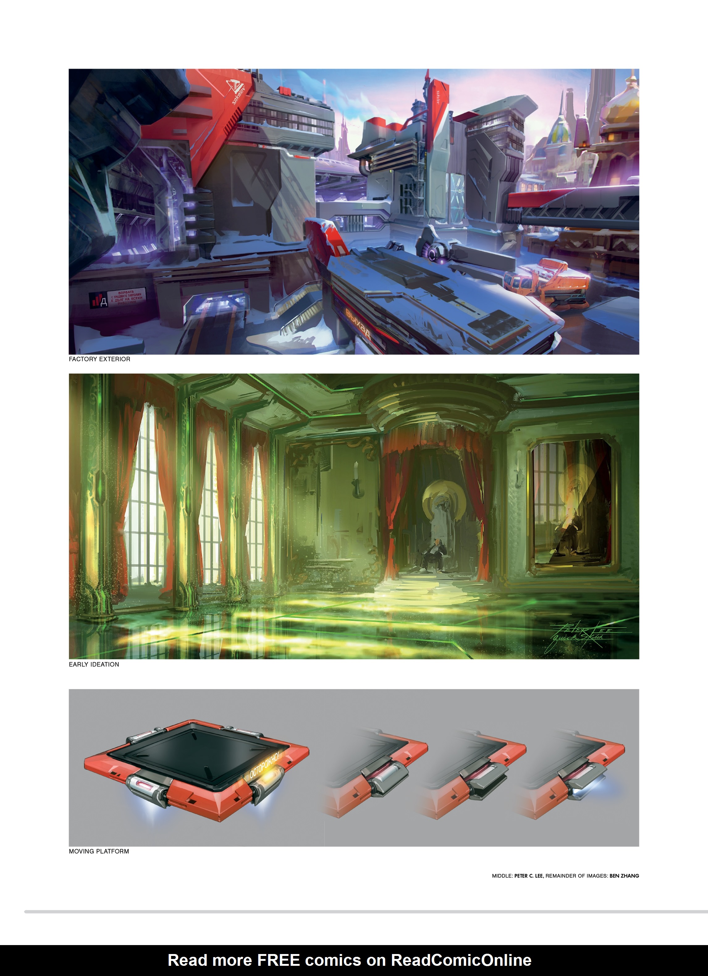 Read online The Art of Overwatch comic -  Issue # TPB (Part 2) - 79