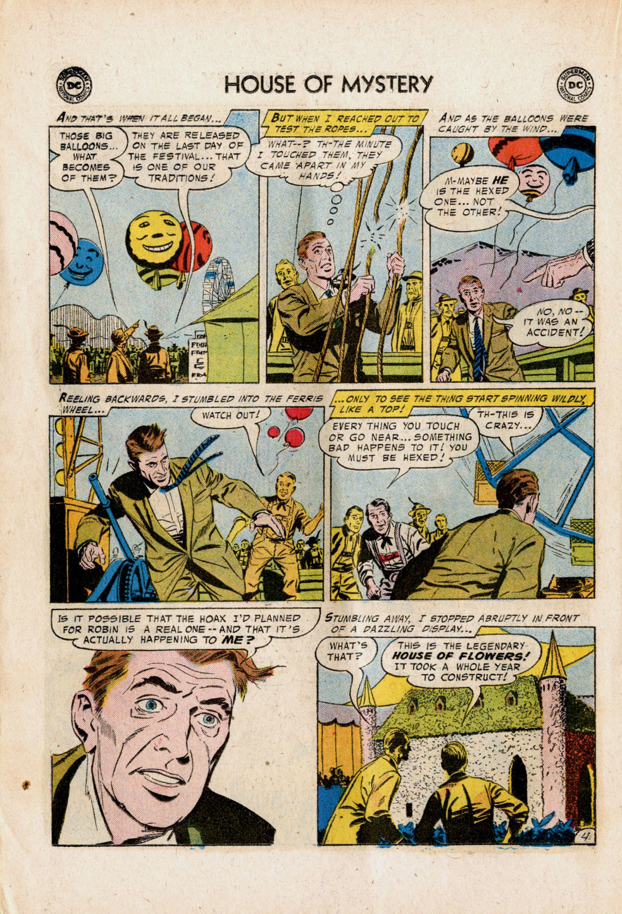 Read online House of Mystery (1951) comic -  Issue #54 - 22