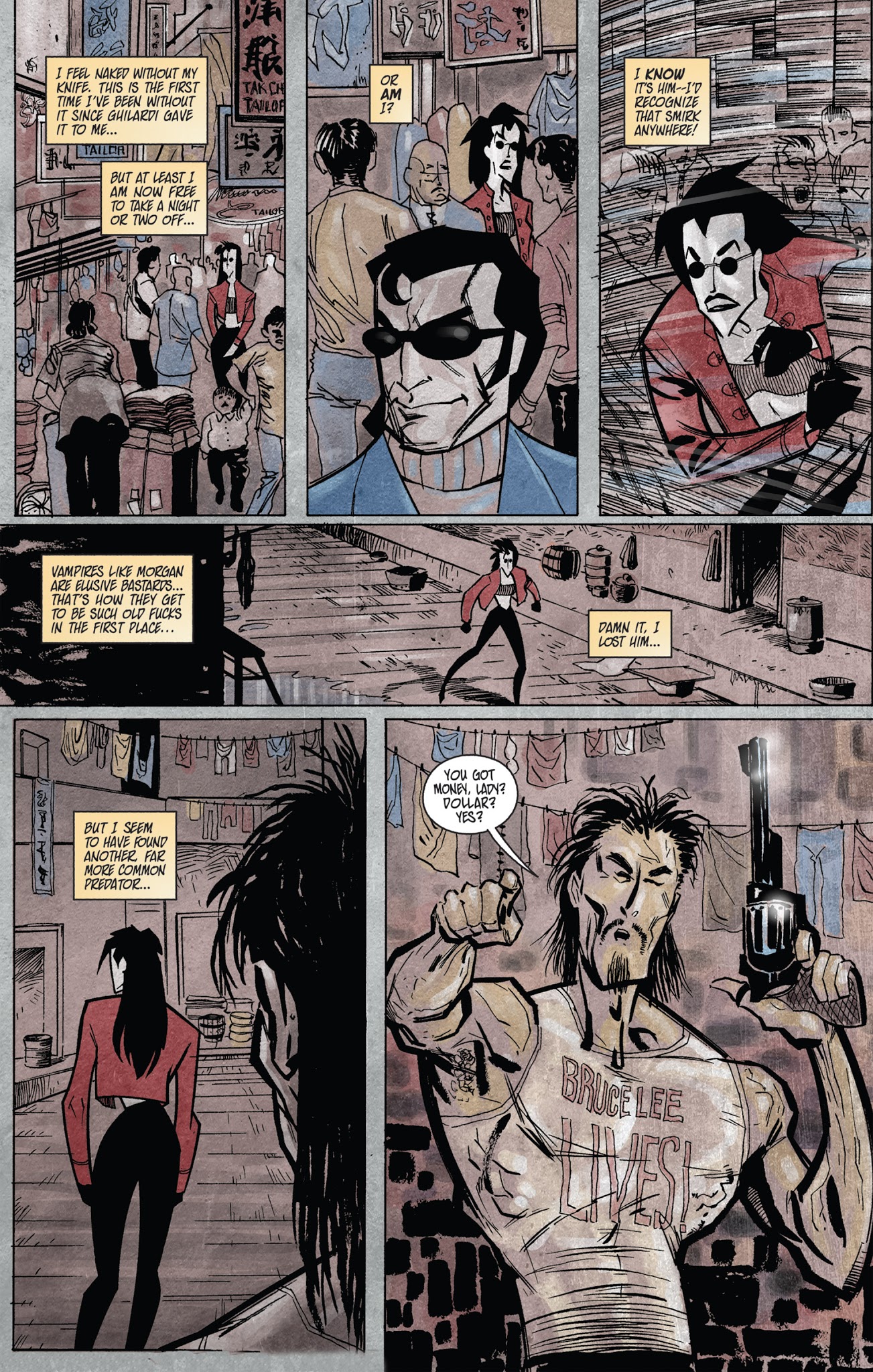 Read online Sunglasses After Dark: Full Blooded Collection comic -  Issue # TPB - 101