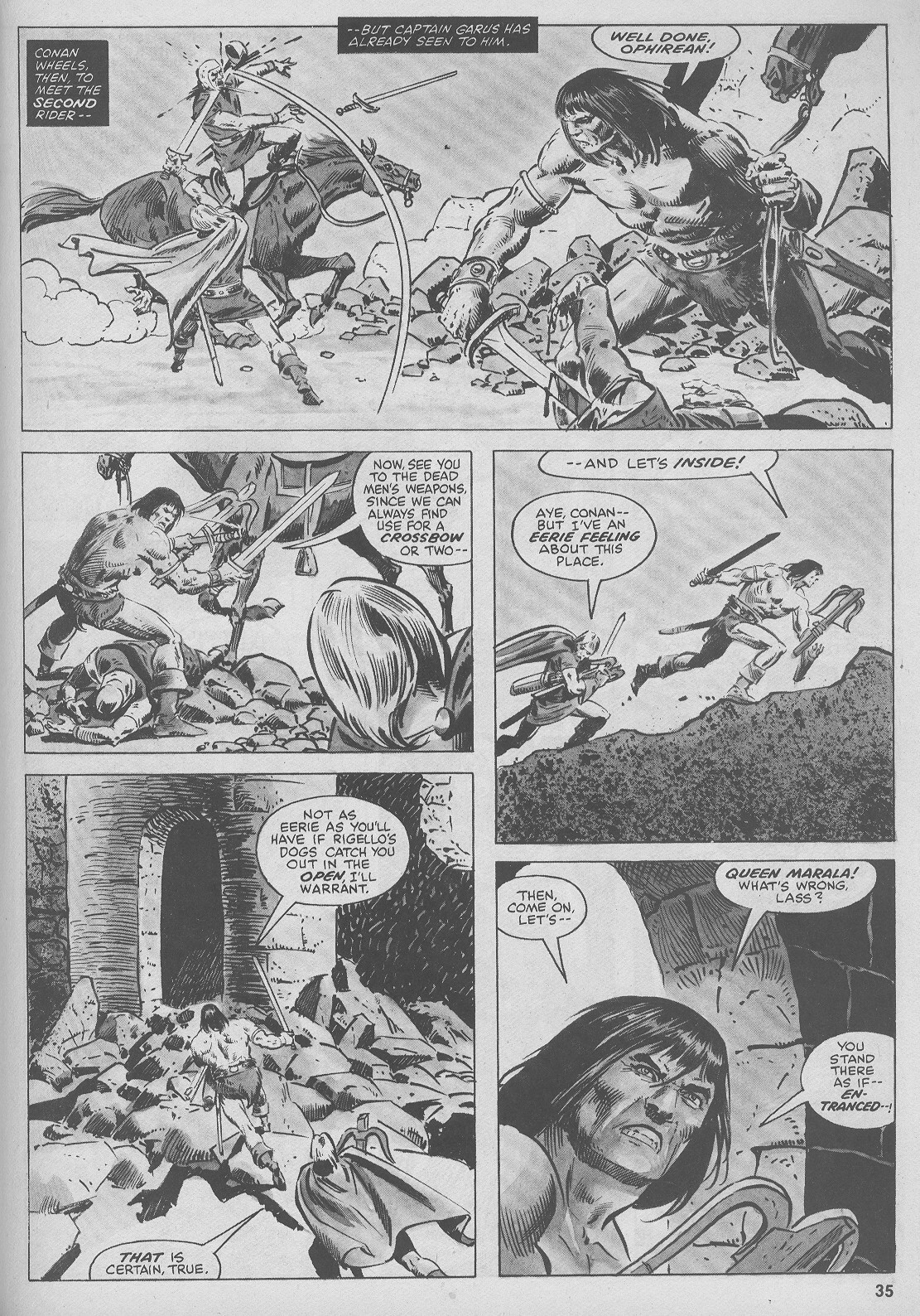 Read online The Savage Sword Of Conan comic -  Issue #44 - 35