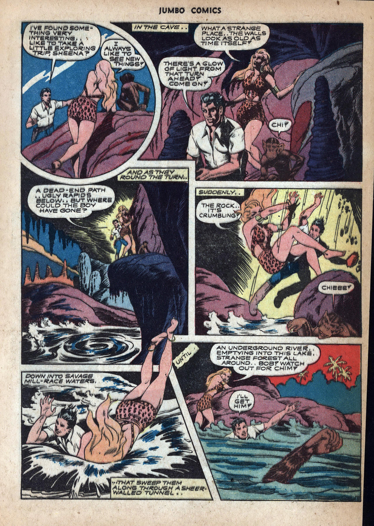 Read online Jumbo Comics comic -  Issue #54 - 7