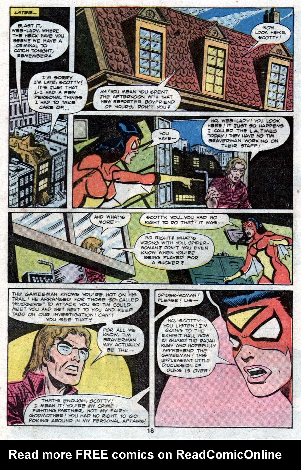 Read online Spider-Woman (1978) comic -  Issue #23 - 12