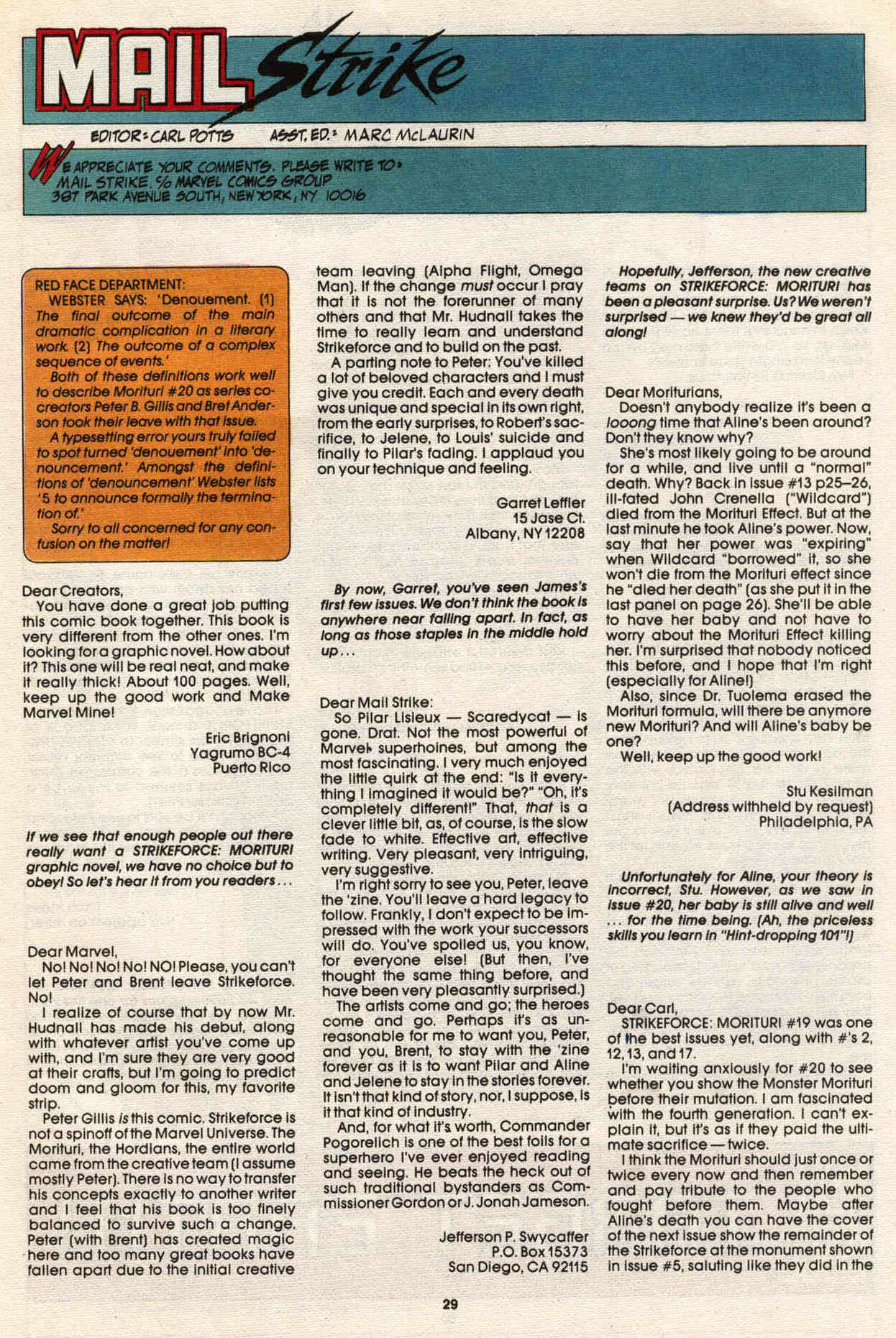 Read online Strikeforce: Morituri comic -  Issue #21 - 30